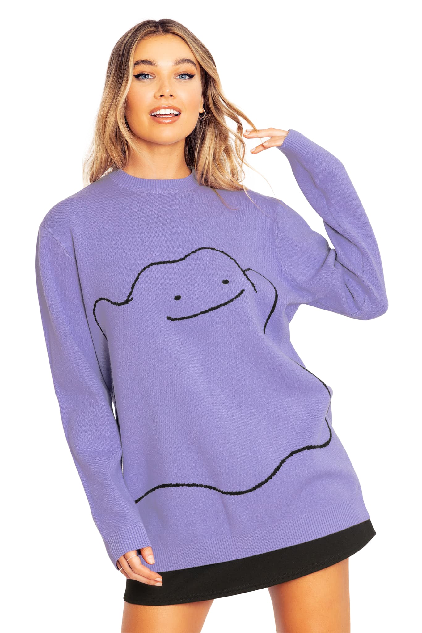 Ditto Oversized Knit Sweater - Image 4