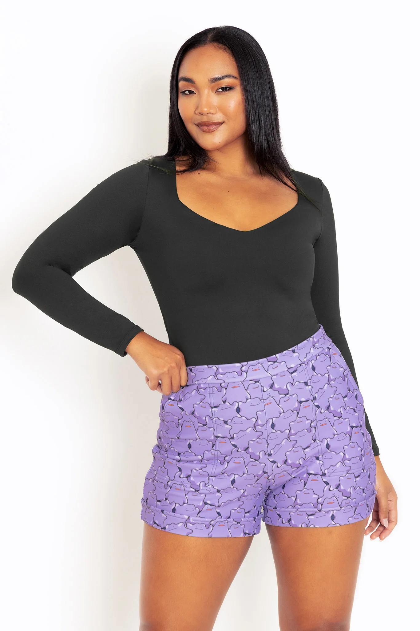 Ditto Pile Cuffed Shorts - Image 4