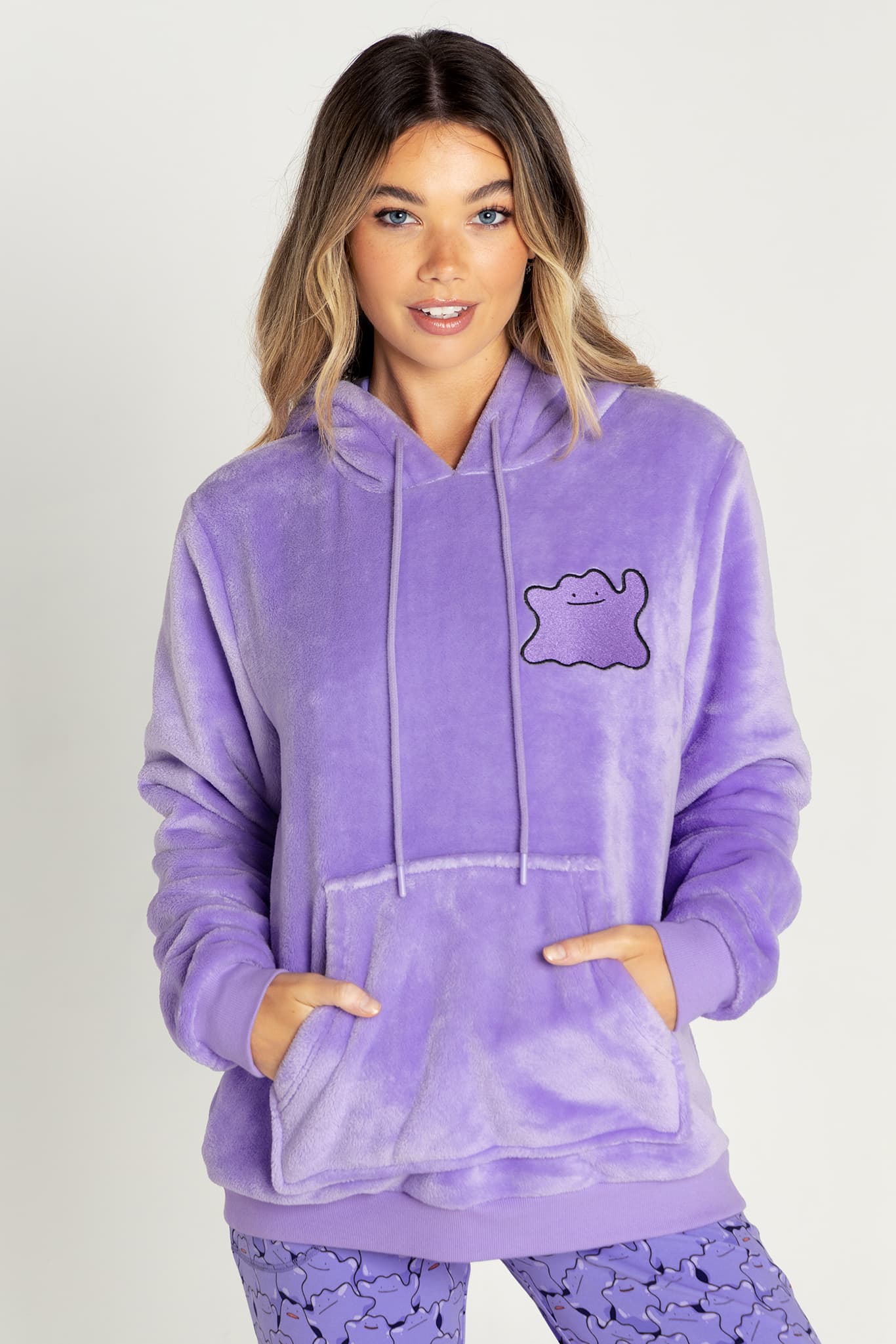 Ditto Pile Fluffy Hoodie - Image 3