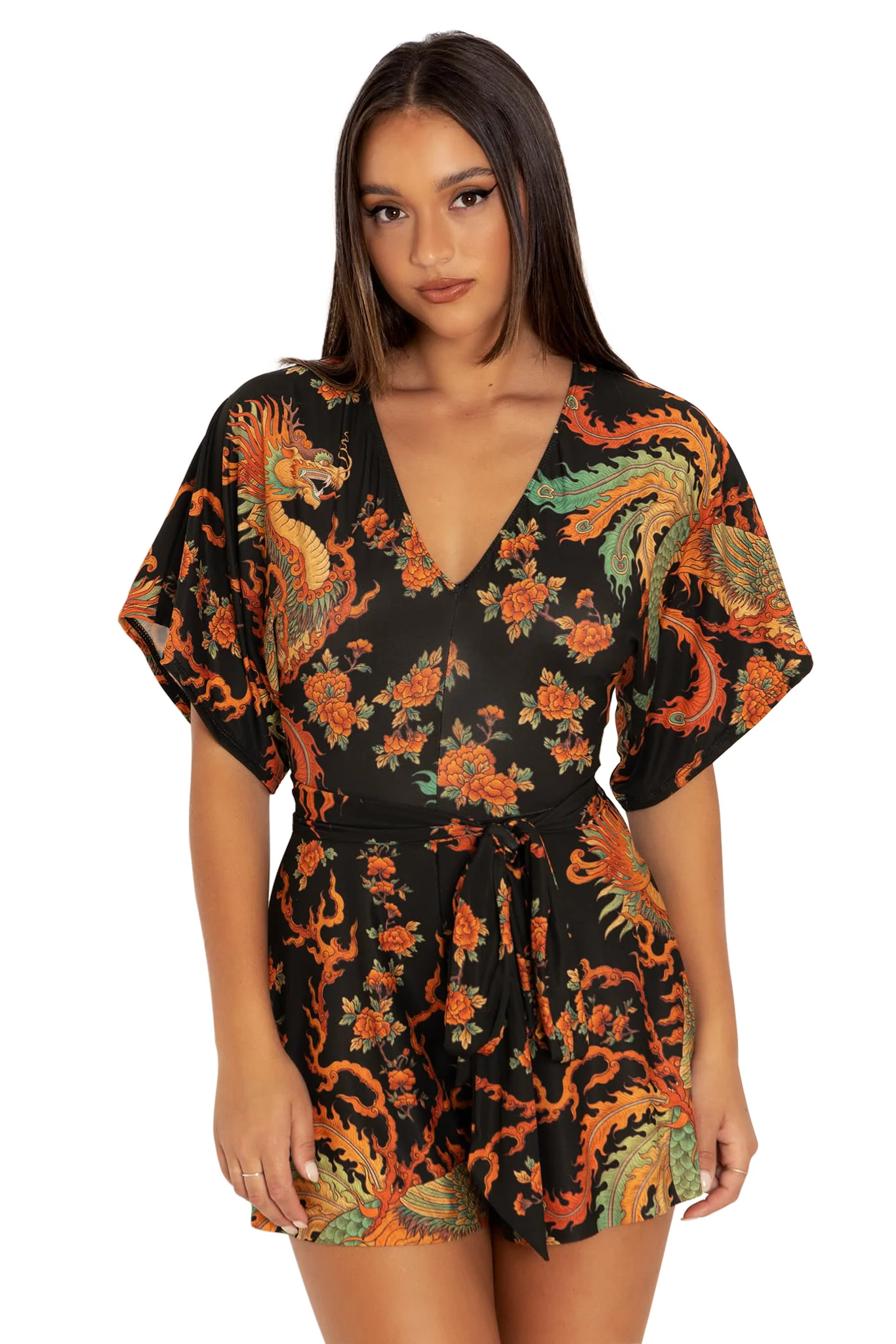 Dragon Rising  Slinky Playsuit - Image 6
