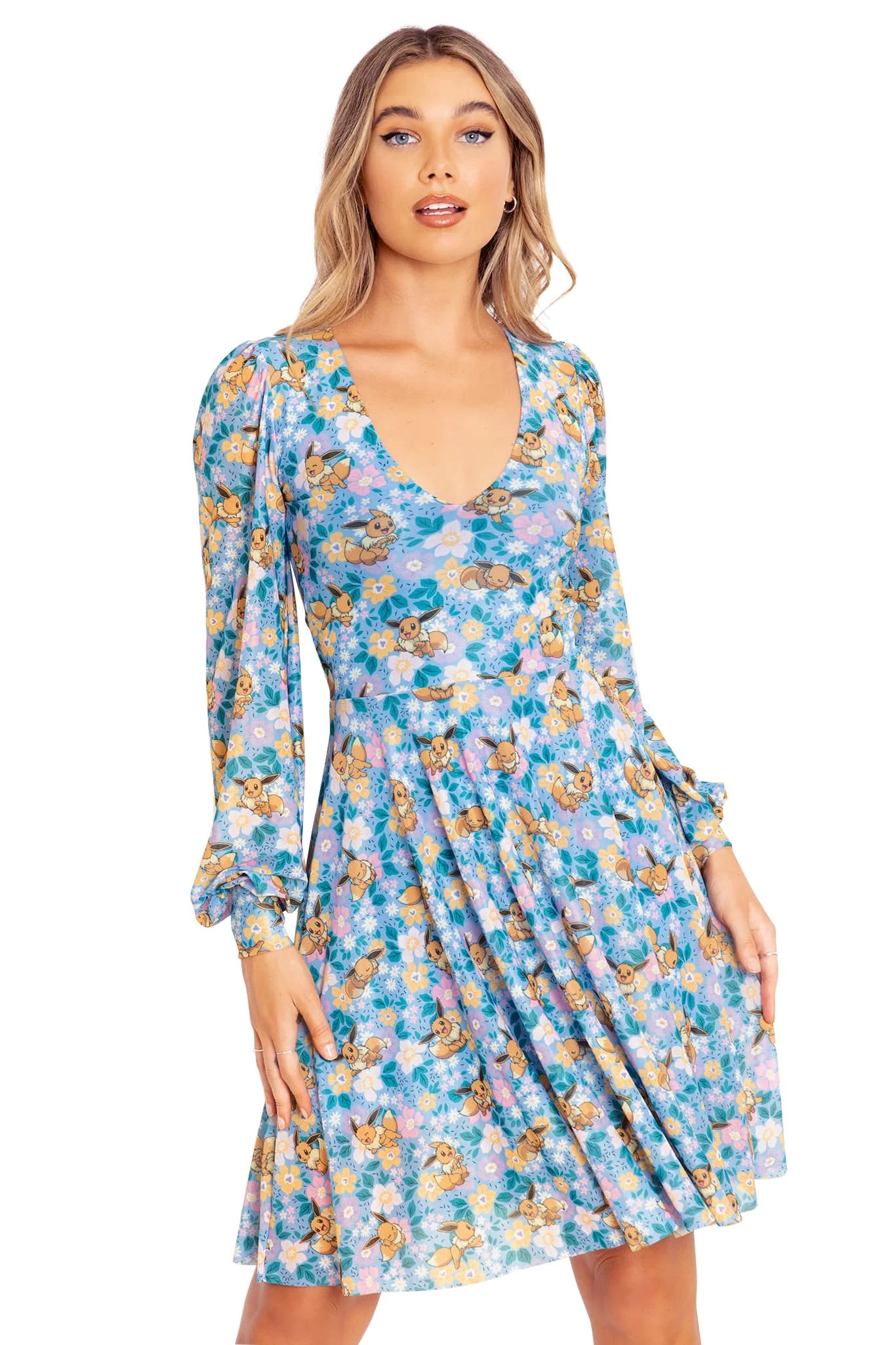 Eevee Garden Longline Romance Dress - Image 8