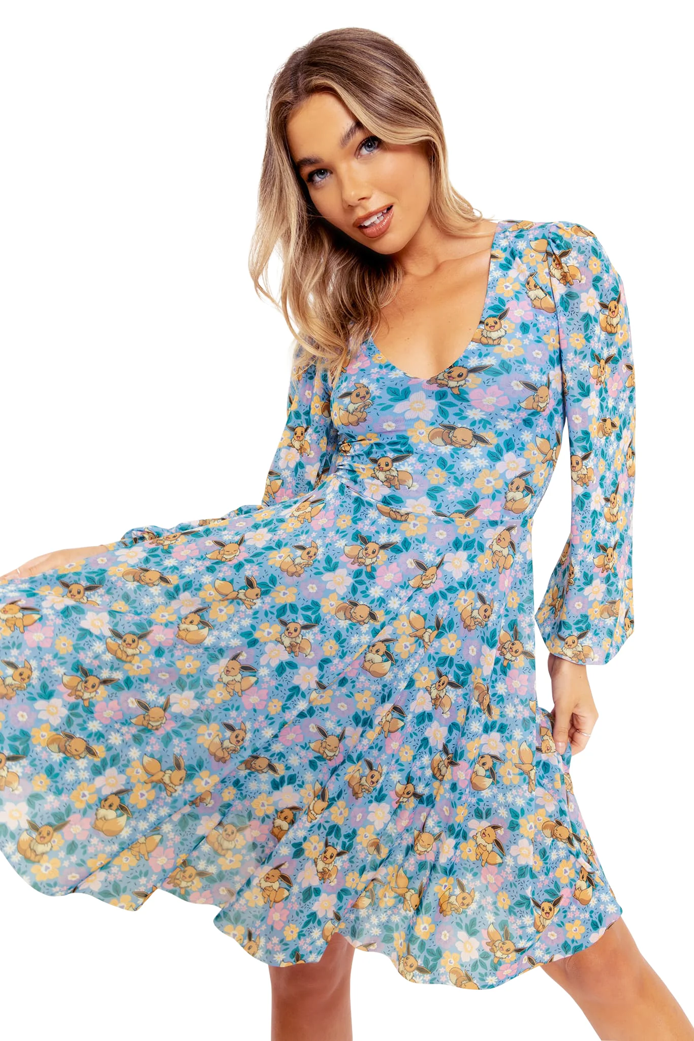 Eevee Garden Longline Romance Dress - Image 9