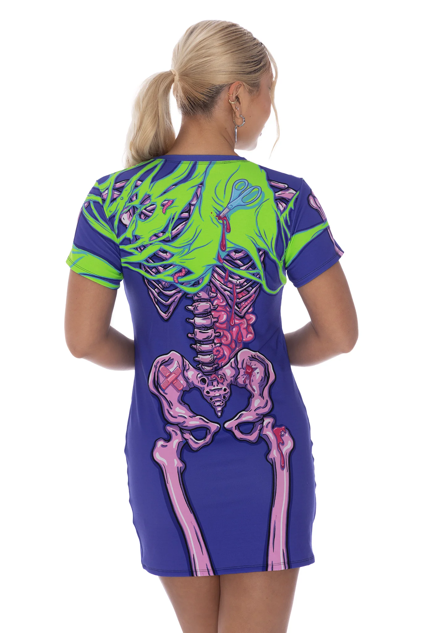Electro-Necrosis Tee Dress - Image 2