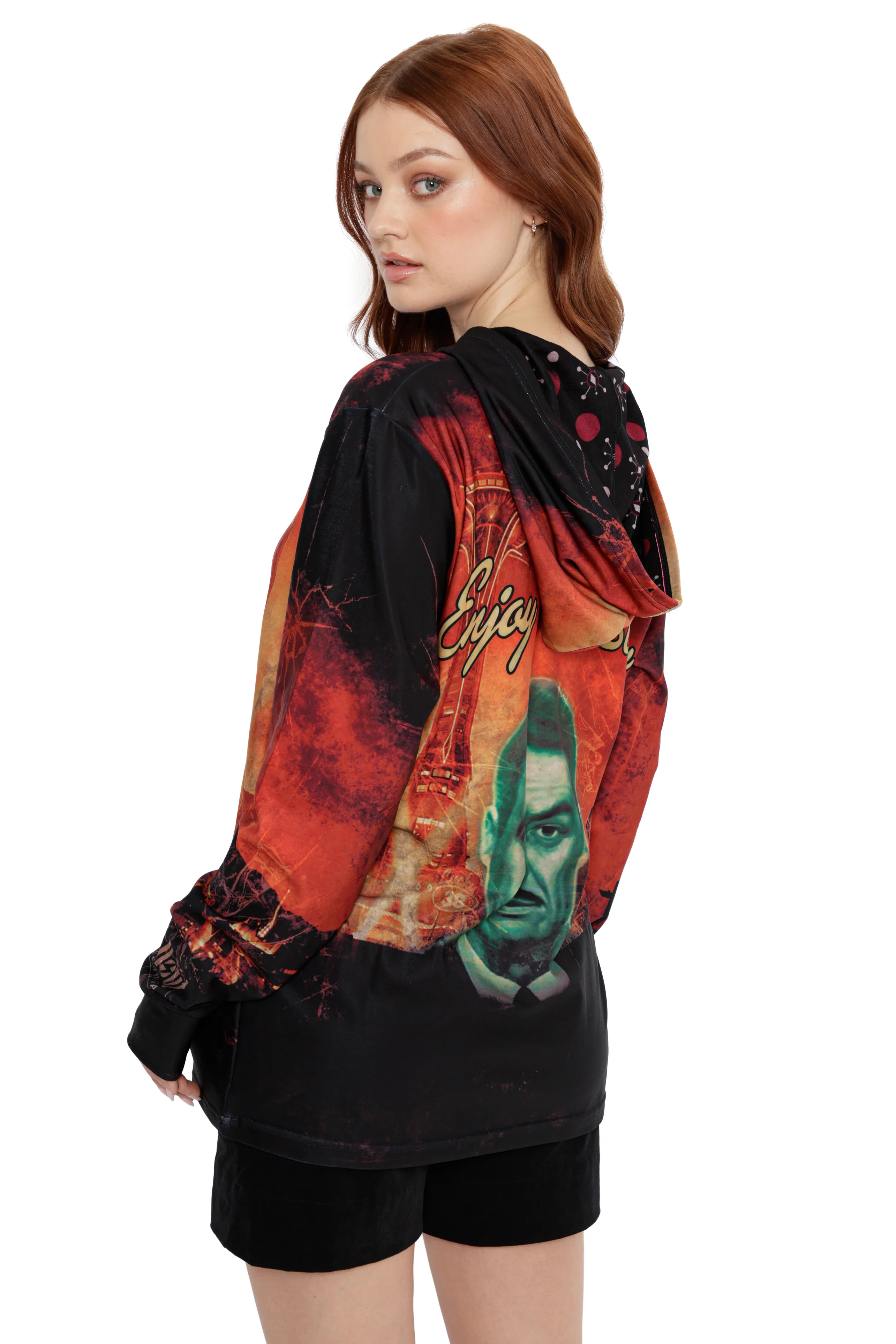 Enjoy Your Stay Hoodie Sweater - Image 4