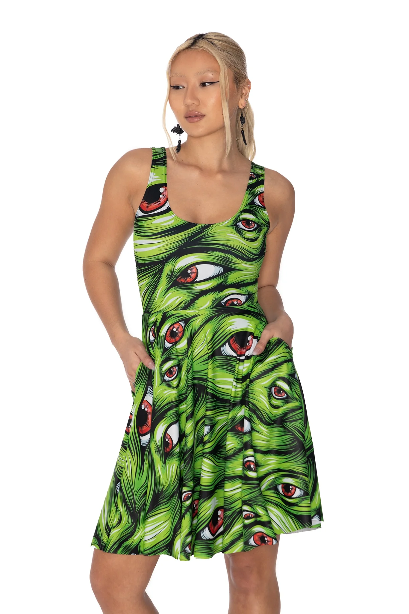 Eye On You Scoop Longline Dress - Image 6