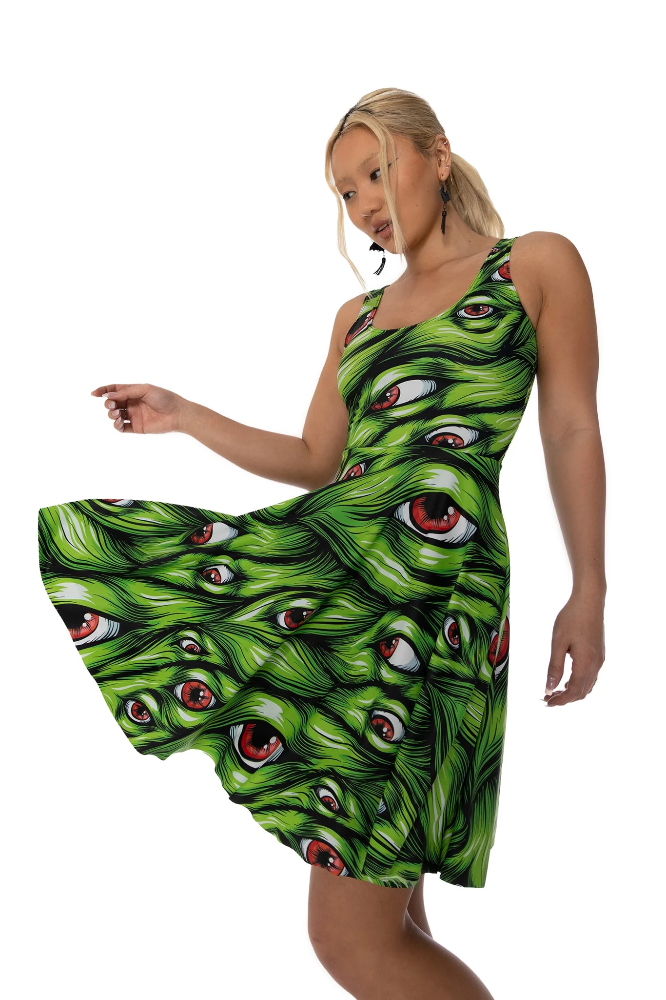 Eye On You Scoop Longline Dress - Image 8
