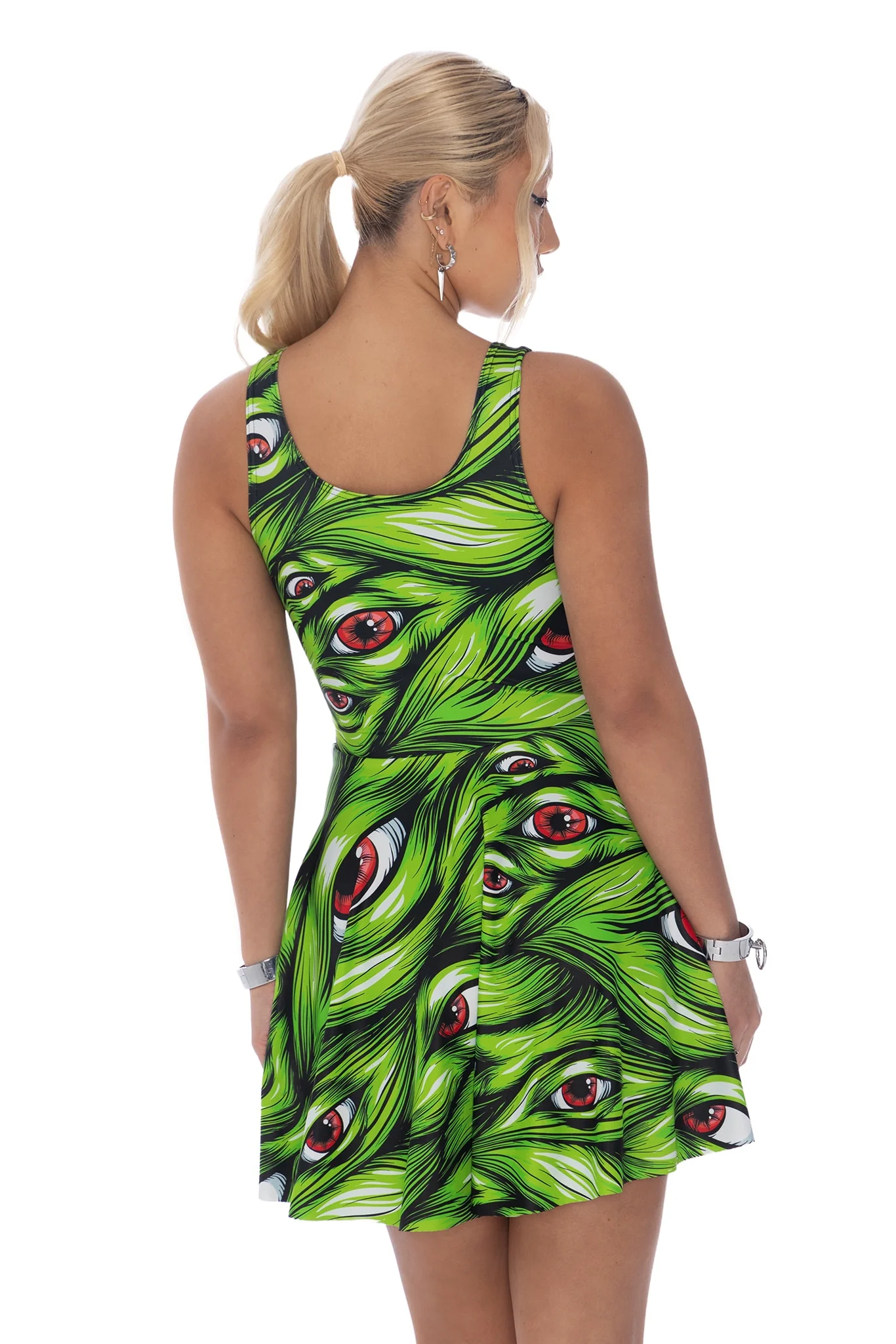 Eye On You Scoop Skater Dress - Image 2
