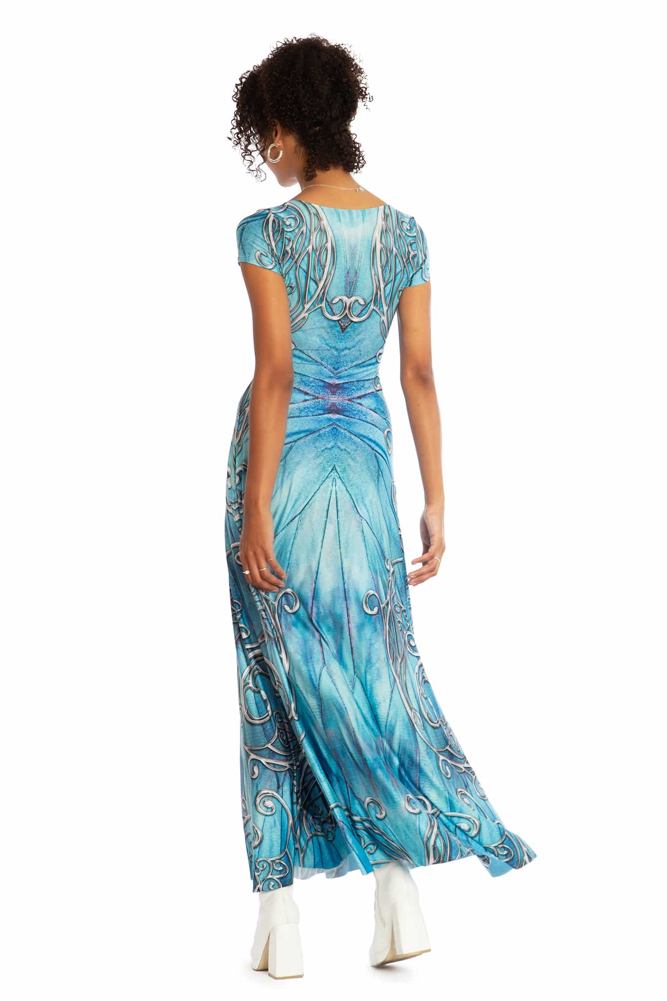 Fairy Kingdom Cap Sleeve Maxi Dress - Image 2
