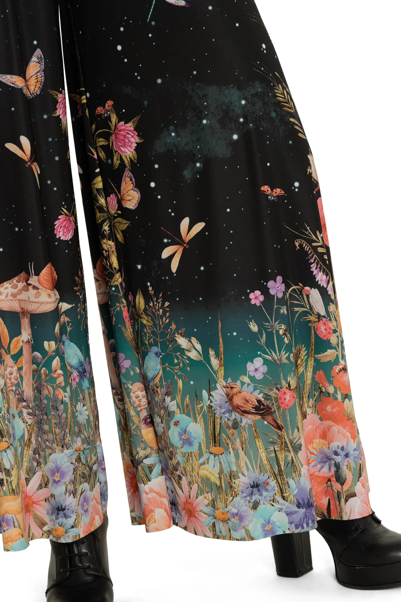 Fairytale Floral Palazzo Pants - Image 3