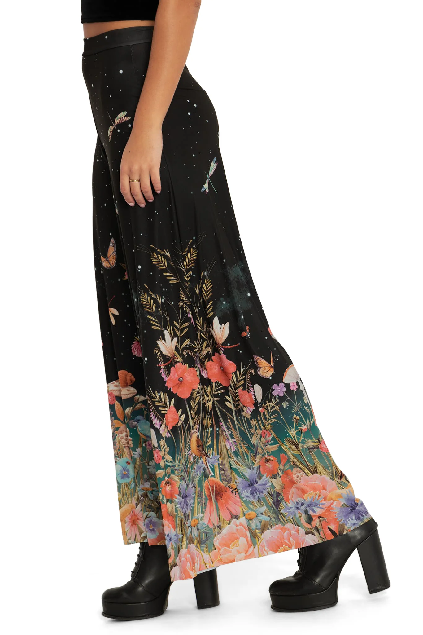 Fairytale Floral Palazzo Pants - Image 4