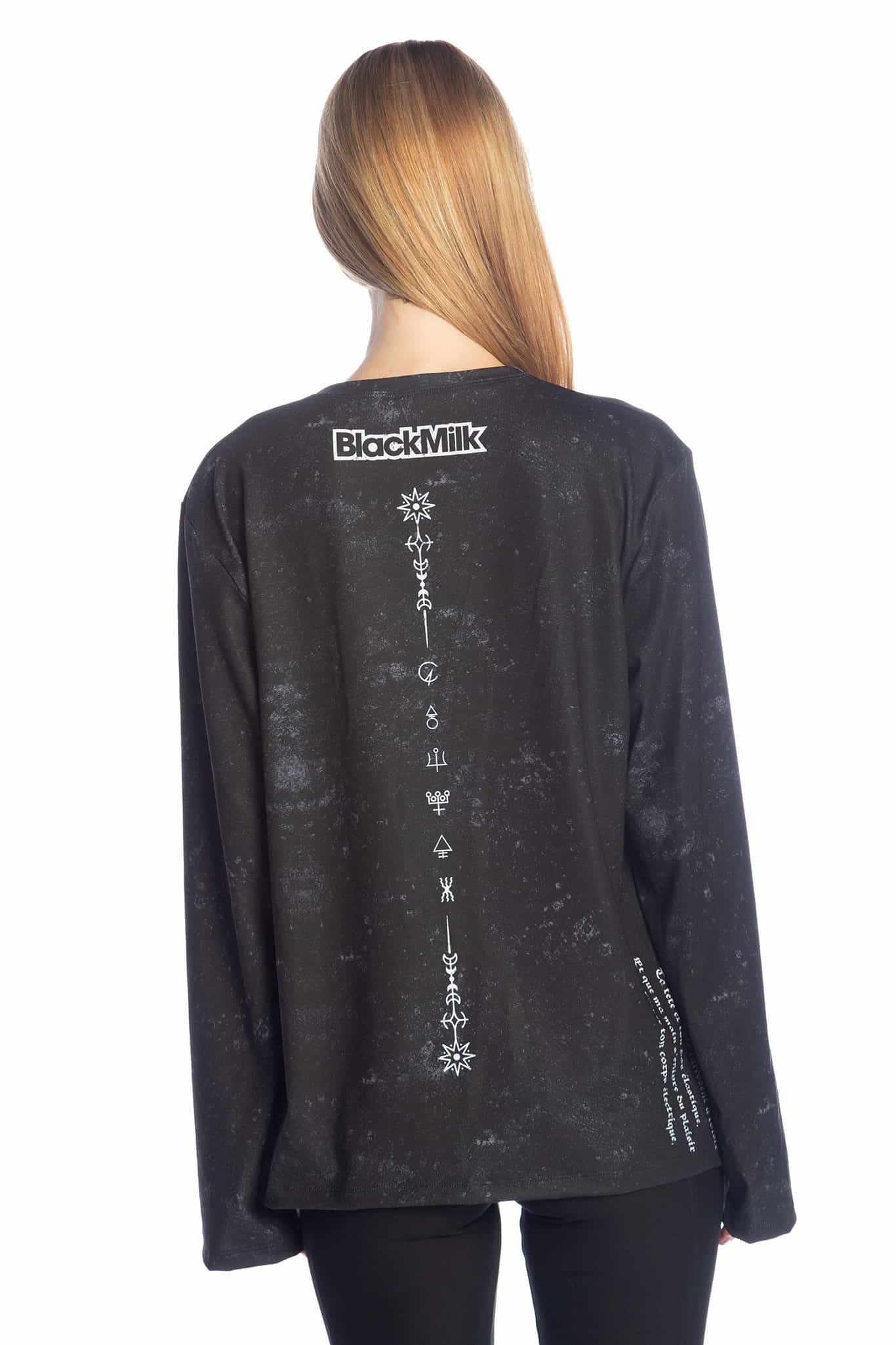 Fleurs of Evil Long Sleeve Oversized Boyfriend Tee - Image 7