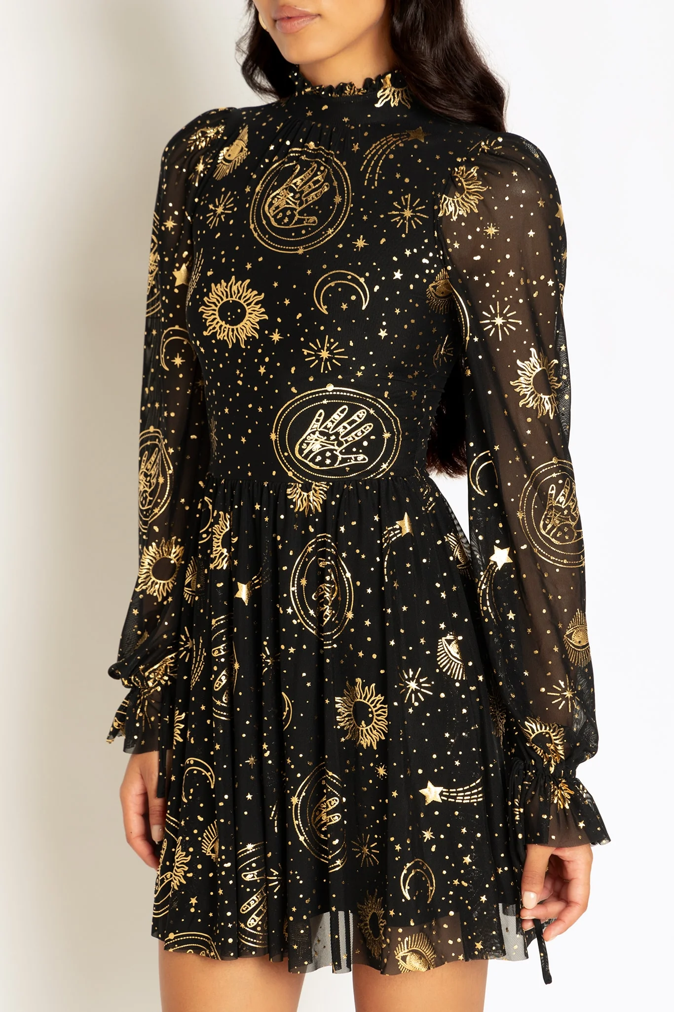Fortune Teller Sheer Grace Dress - Image 3