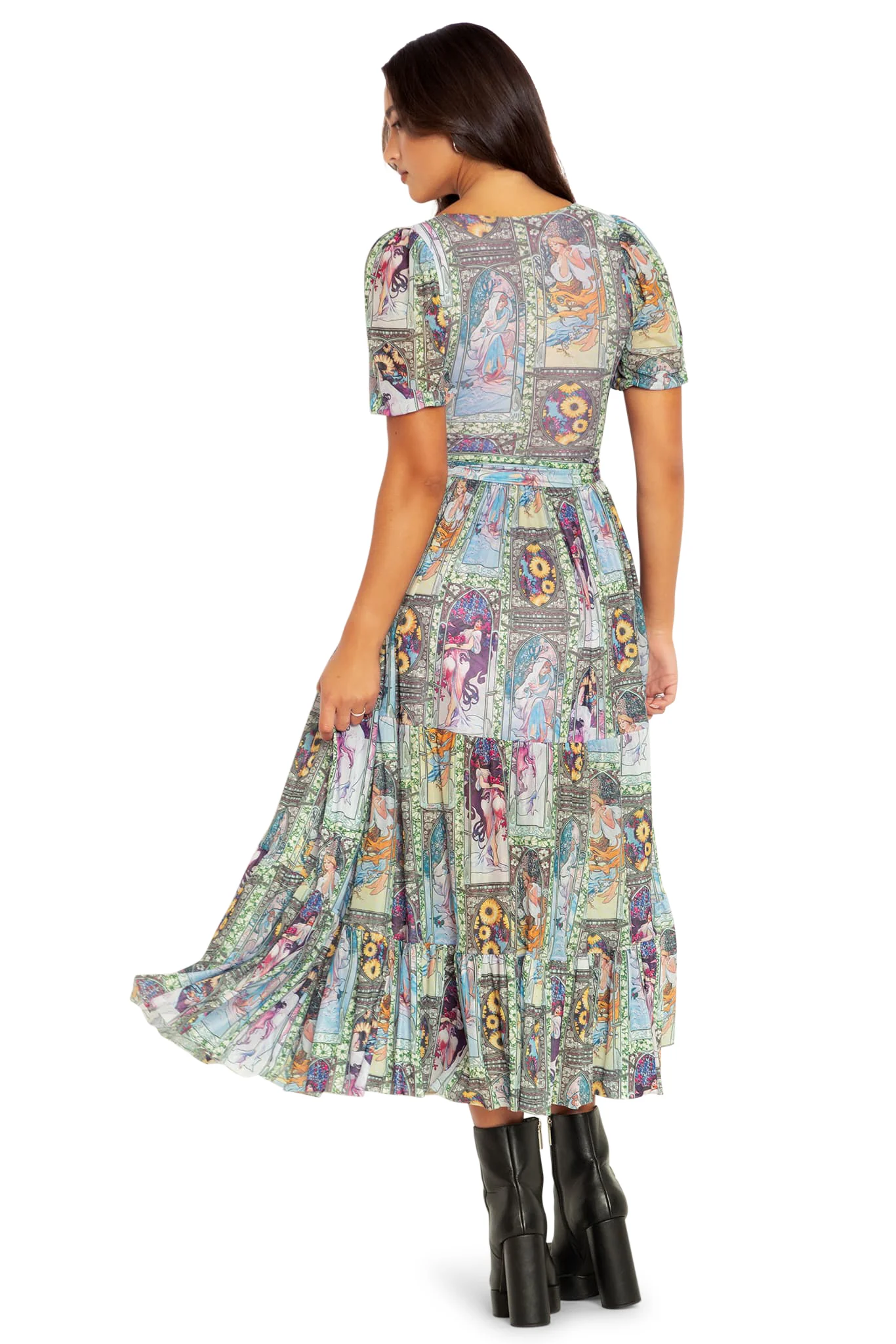 Four Seasons Wrap Midaxi Dress - Image 2
