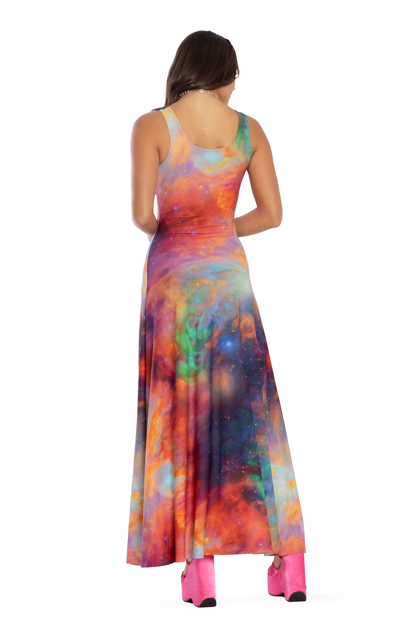 Galaxy Rainbow Maxi Dress - Image 2