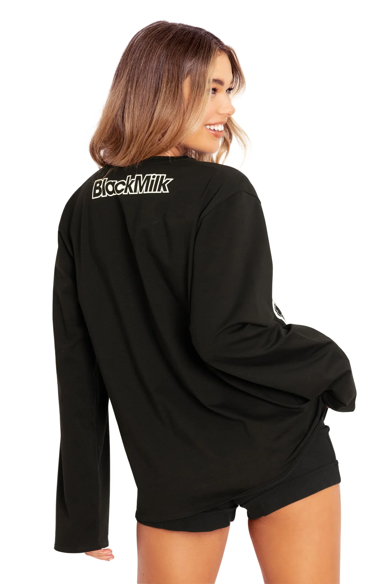 Gastly Evolution Long Sleeve Oversized Boyfriend Tee - Image 5