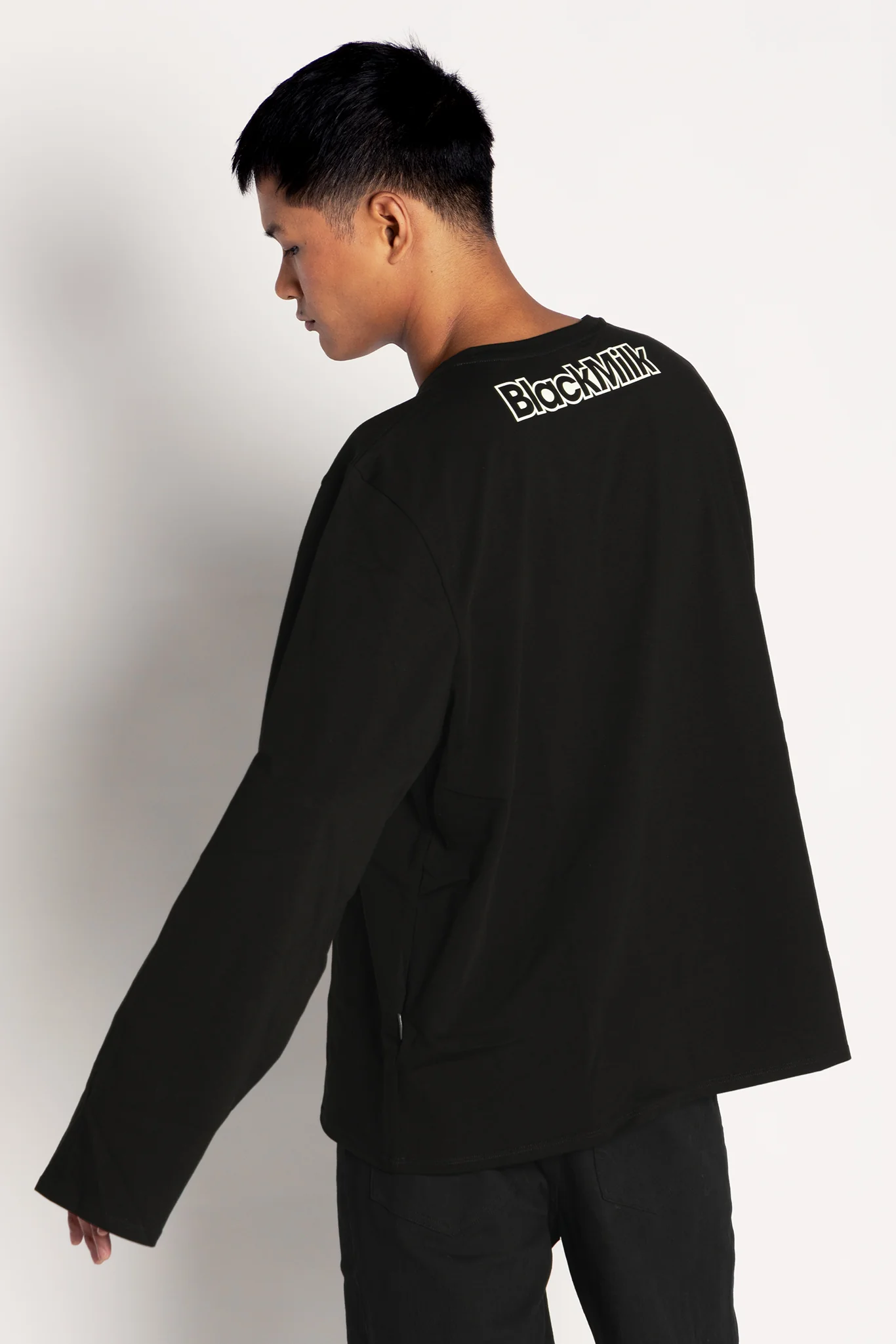 Gastly Evolution Long Sleeve Oversized Boyfriend Tee - Image 6