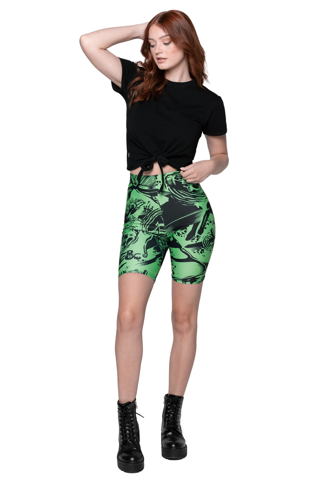Gelatinous Cube High Waisted Bike Pants - Image 7