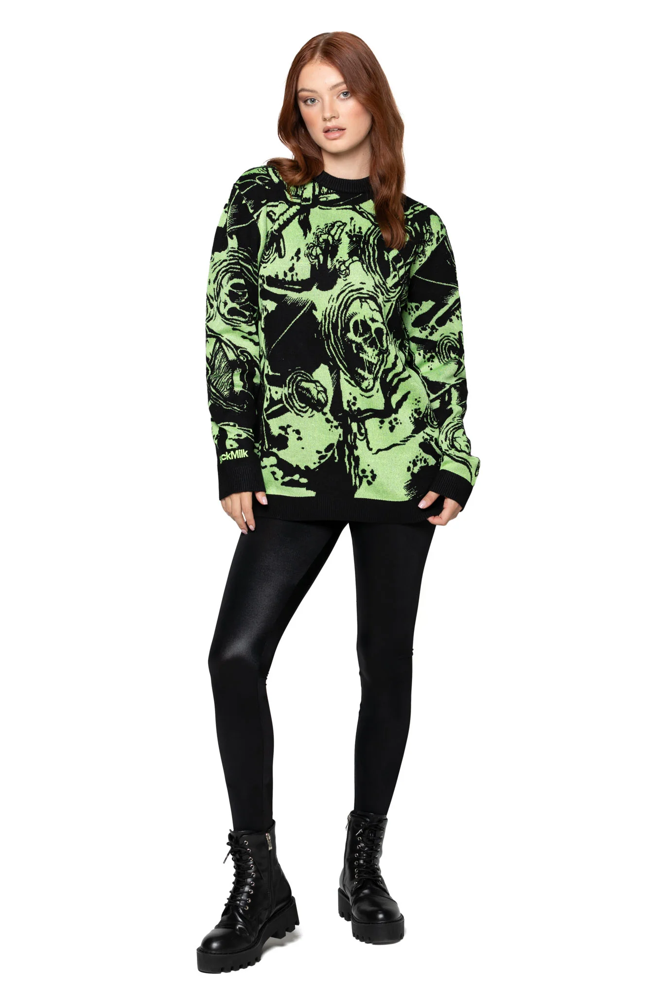 Gelatinous Cube Oversized Knit Sweater - Image 7