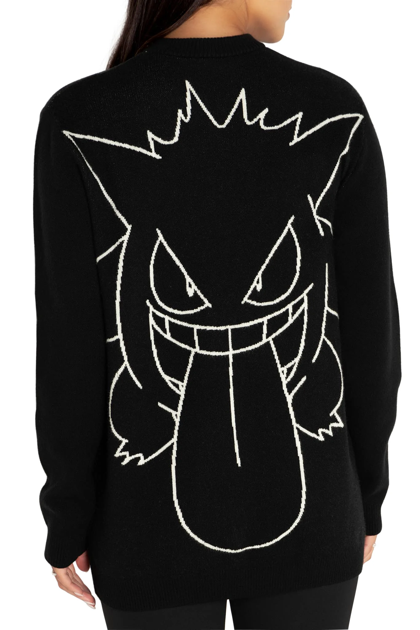 Gengar Oversized Knit Sweater - Image 3