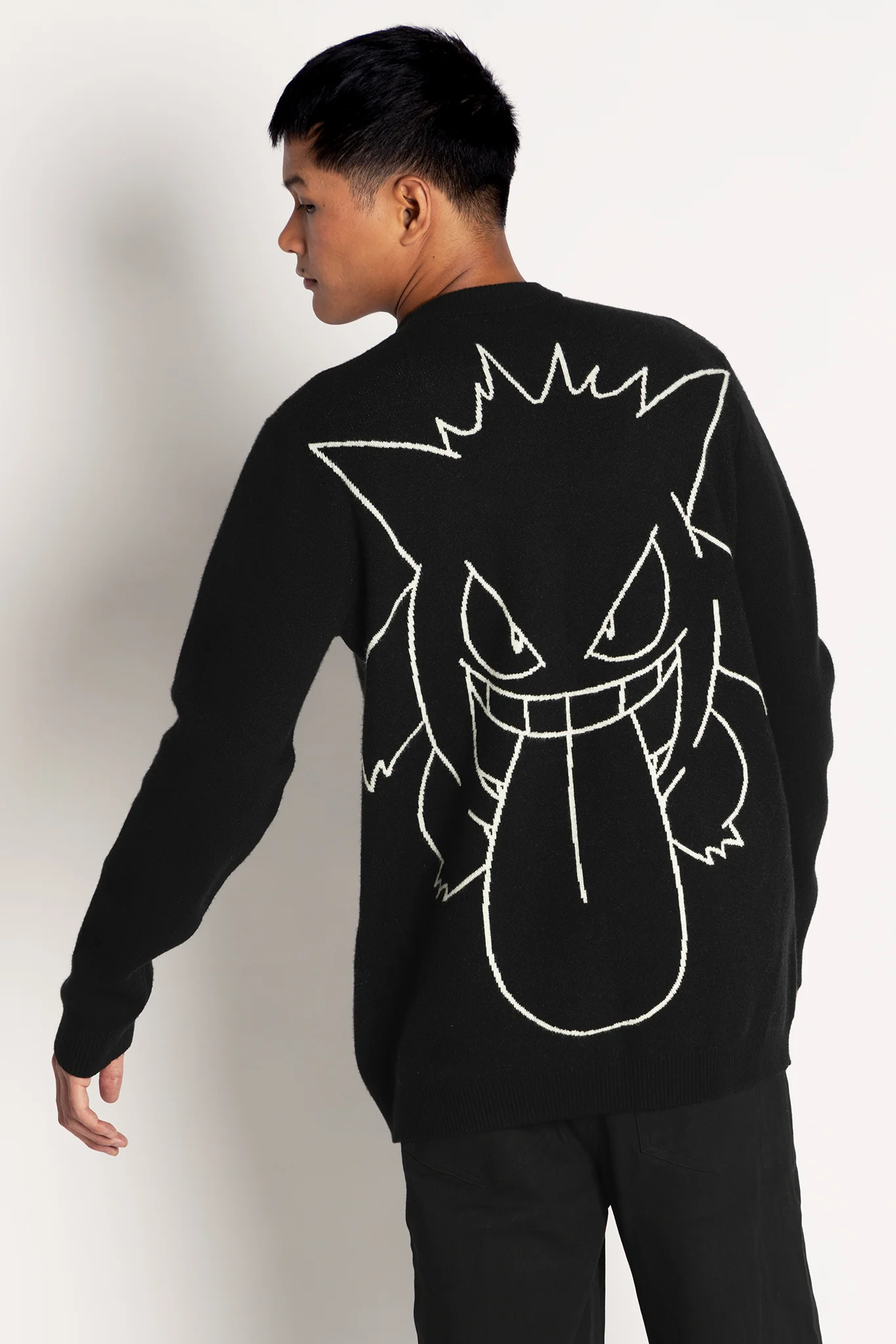 Gengar Oversized Knit Sweater - Image 7