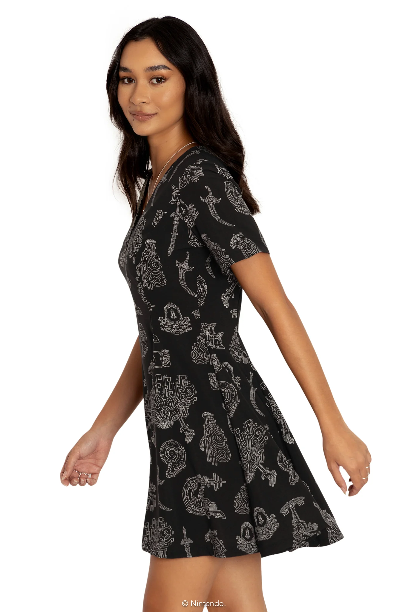 Geoglyphs Evil V Dress - Image 6