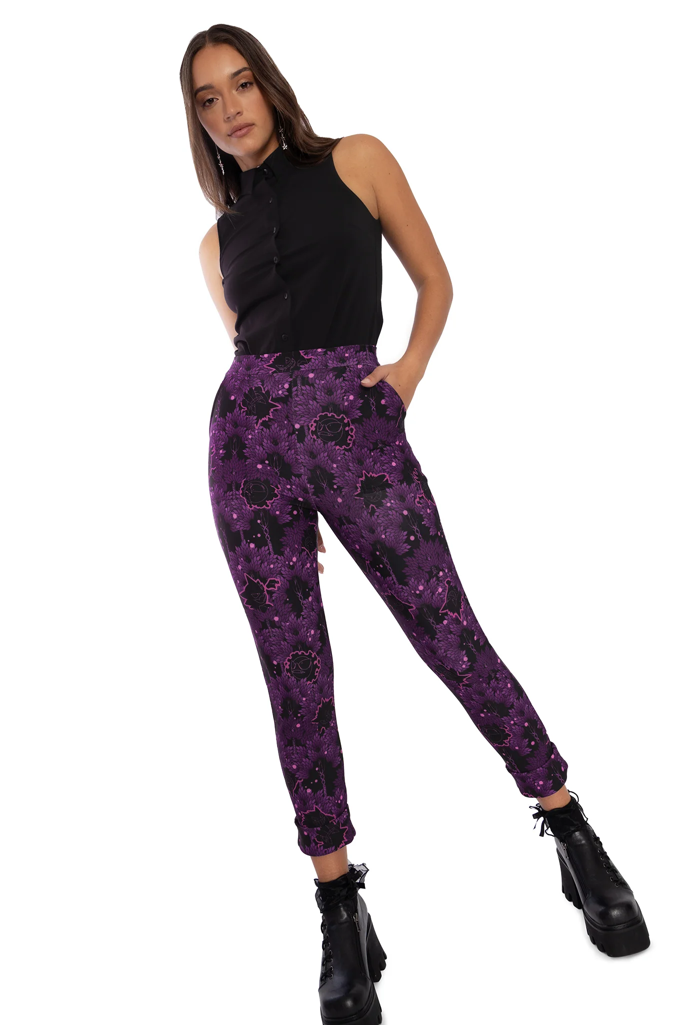 Ghost-type Forest Cuffed Pants - Image 6