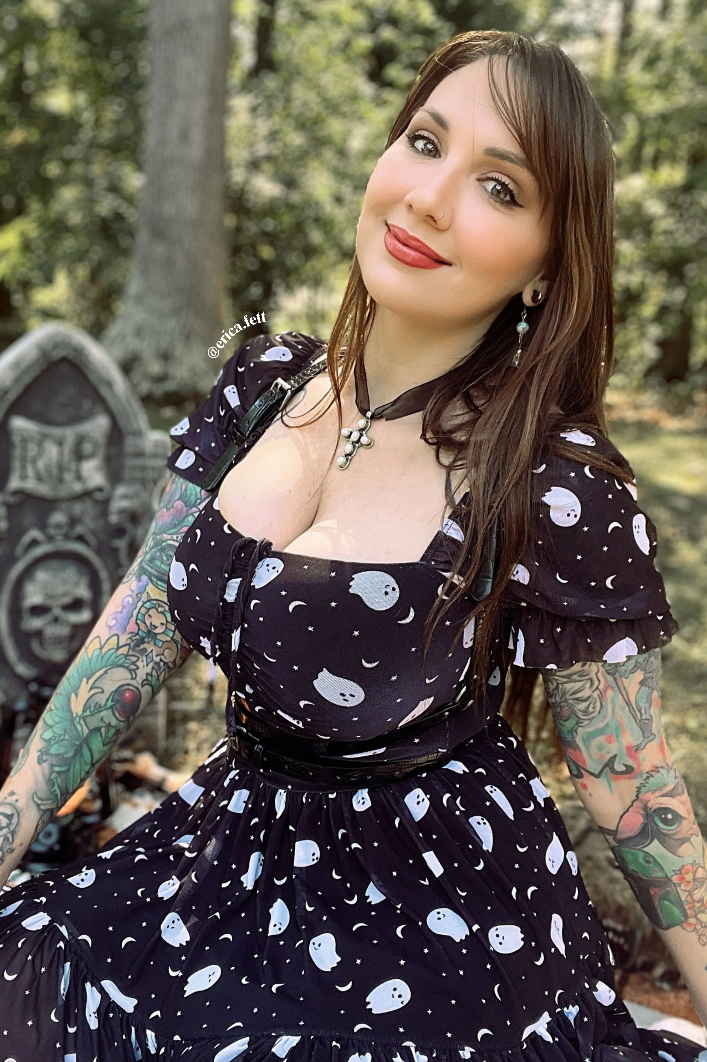 Ghosties Short Tea Party Dress - Image 2