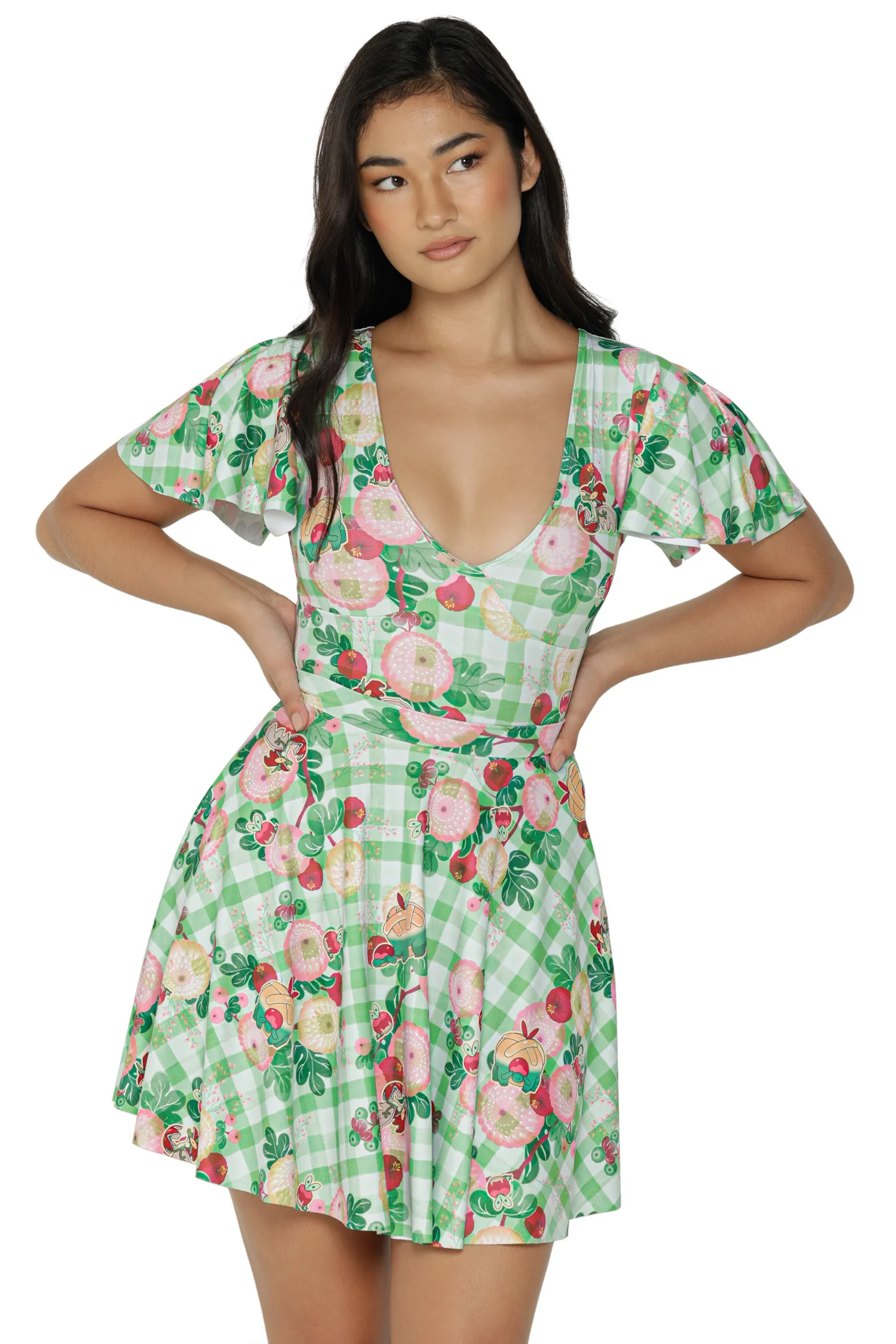Gingham Applin Evolution Rio Marilyn Top - Image 2