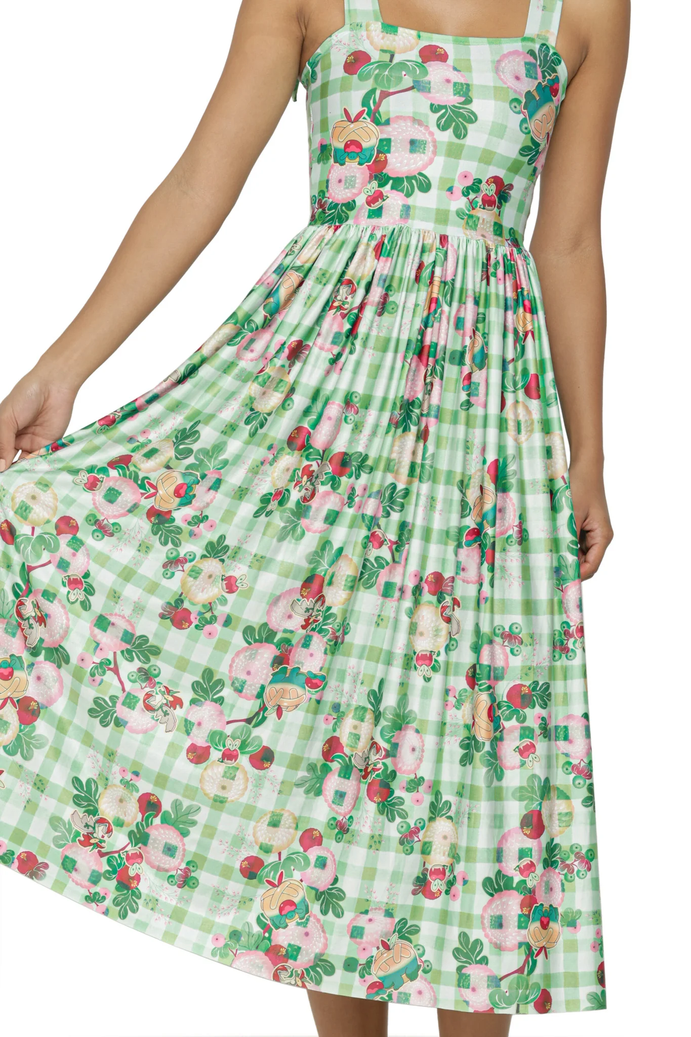 Gingham Applin Evolution Tie the Knot Dress - Image 5