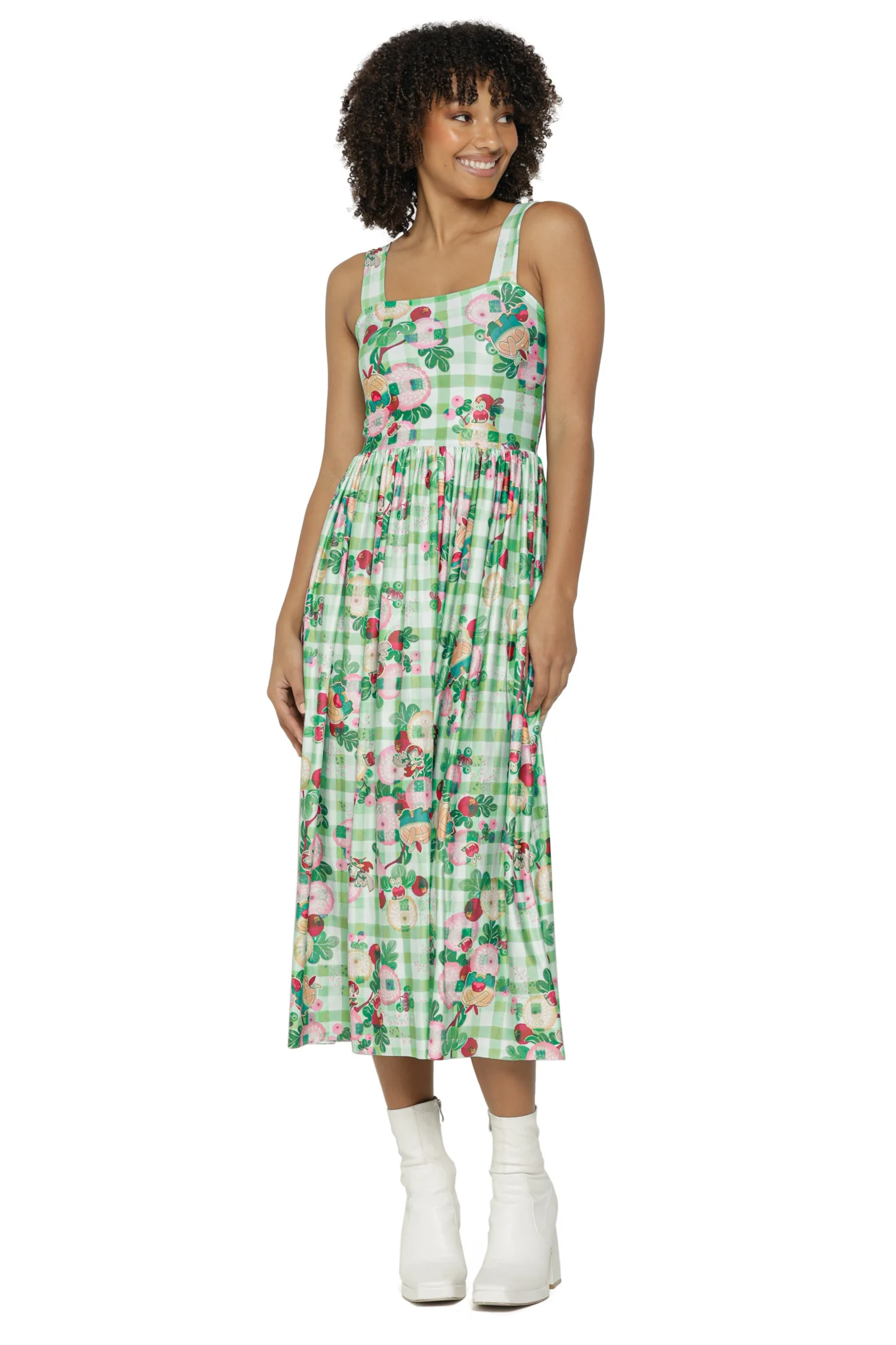 Gingham Applin Evolution Tie the Knot Dress - Image 6
