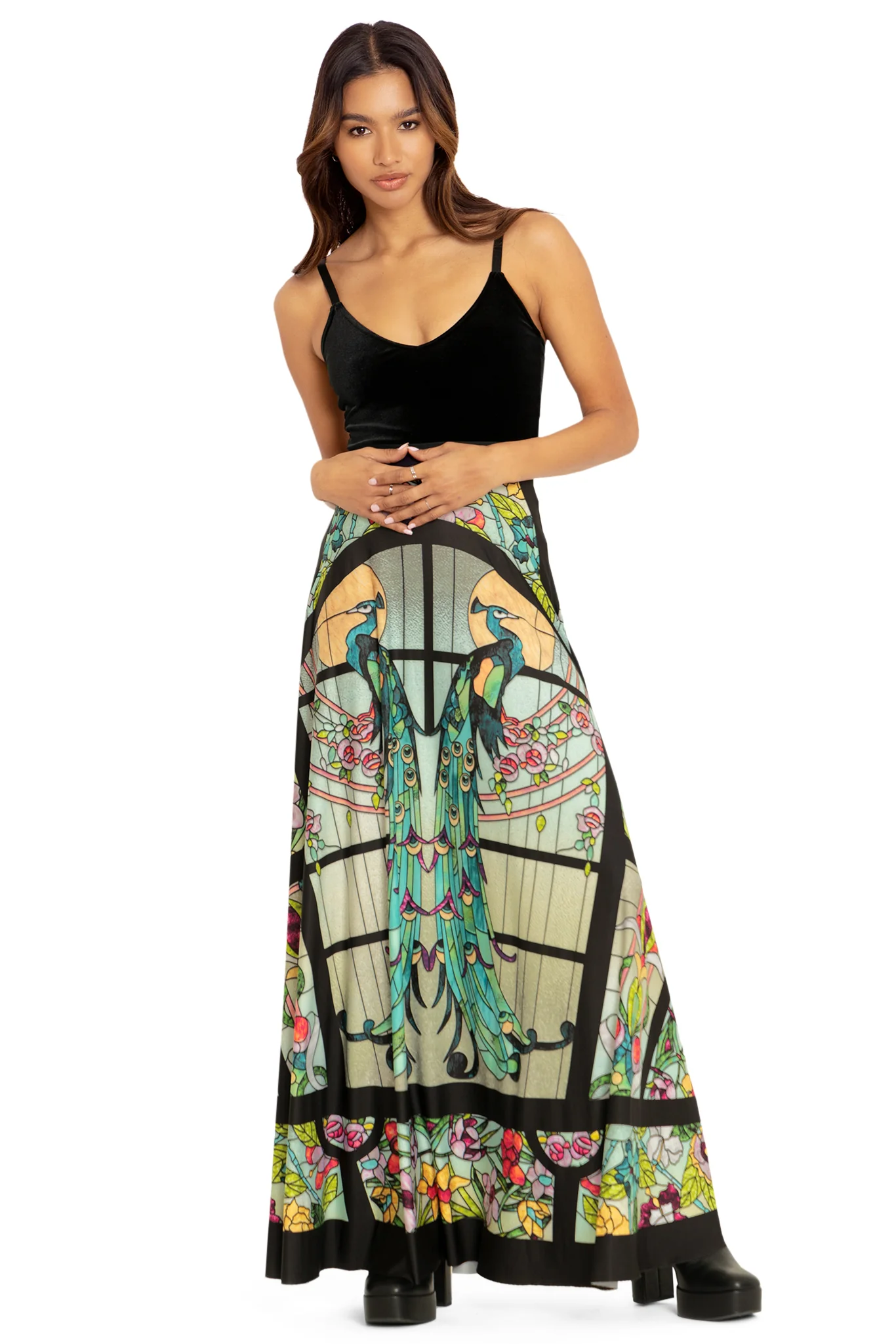 Glass Garden Maxi Skirt - Image 4