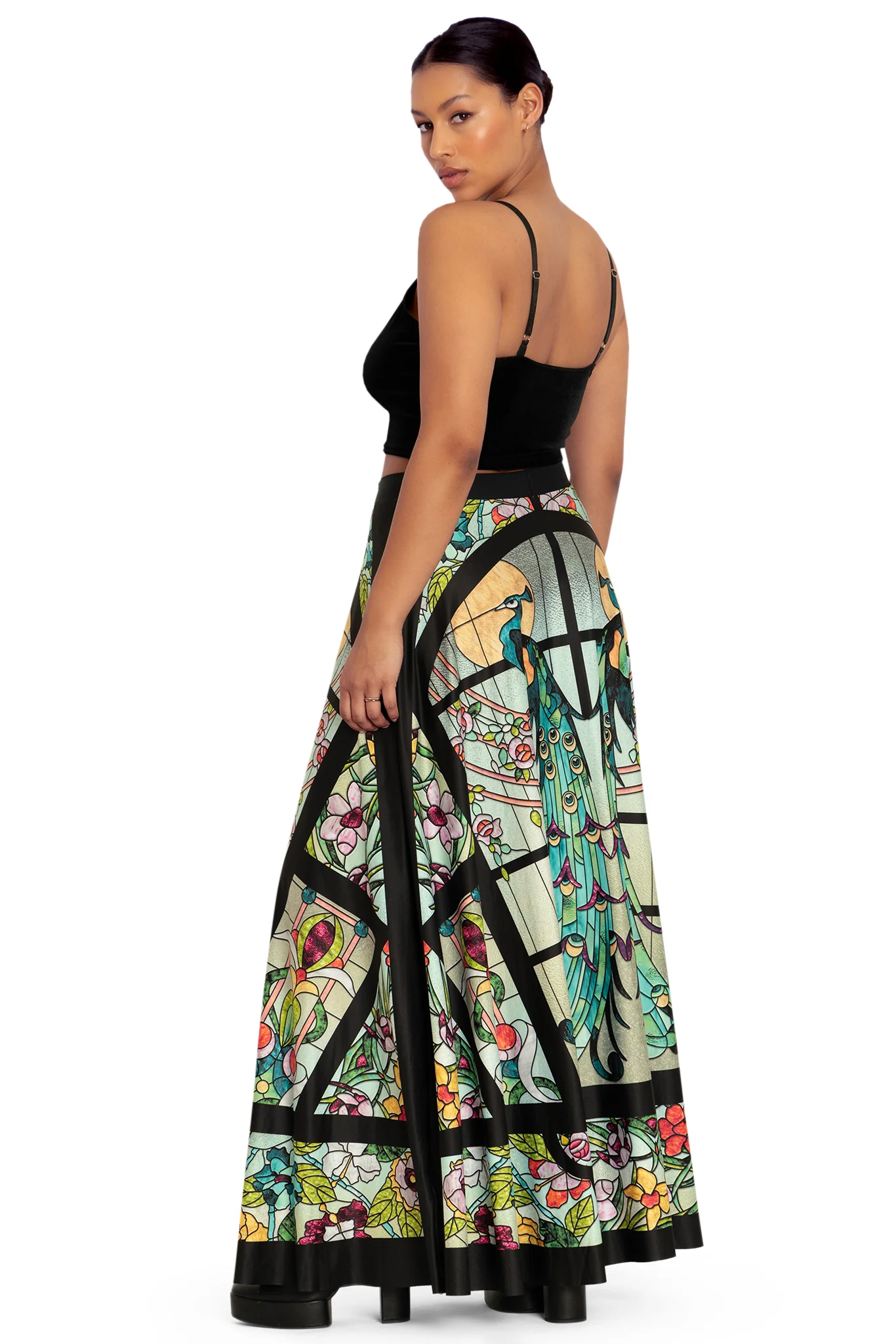 Glass Garden Maxi Skirt - Image 5