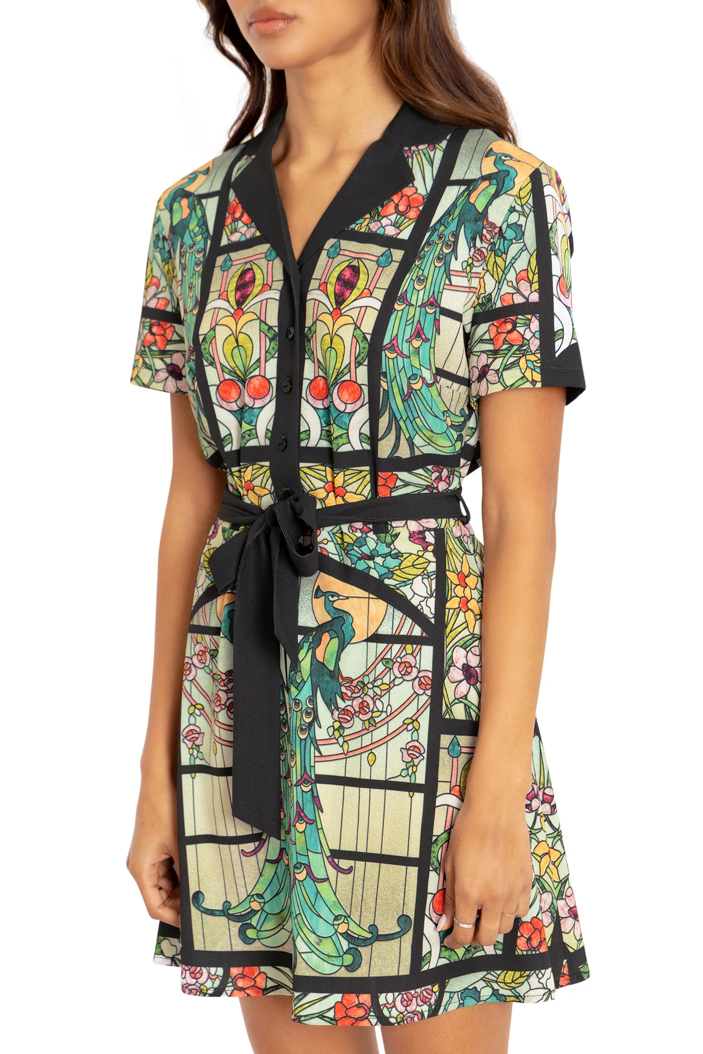 Glass Garden Shirt Dress - Image 3