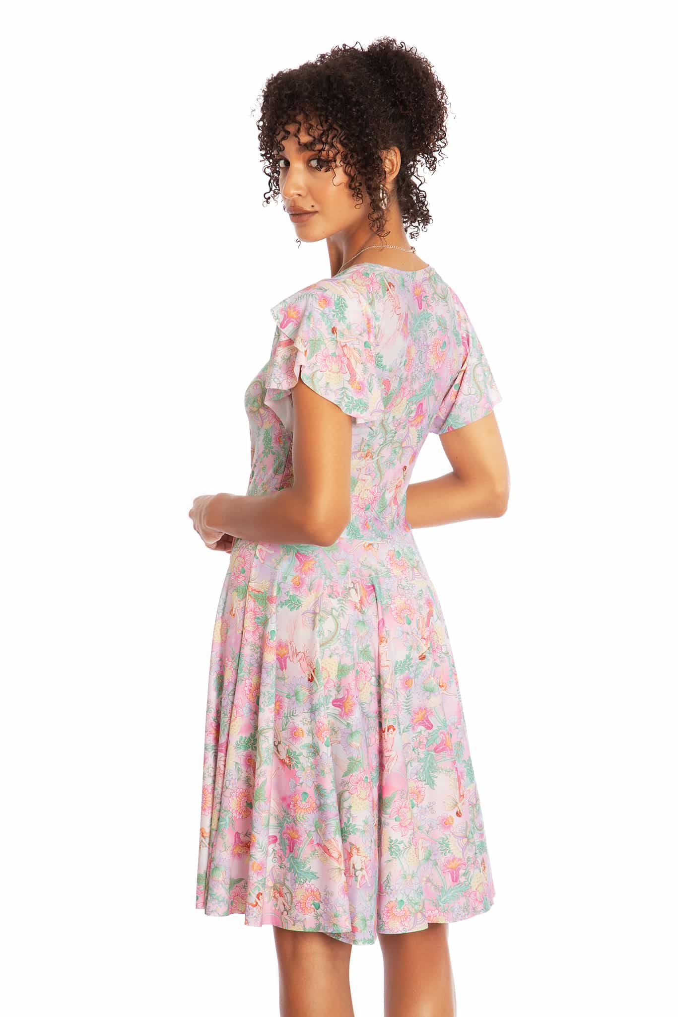 Goble Fairies Tulip Sleeve Longline Dress - Image 2
