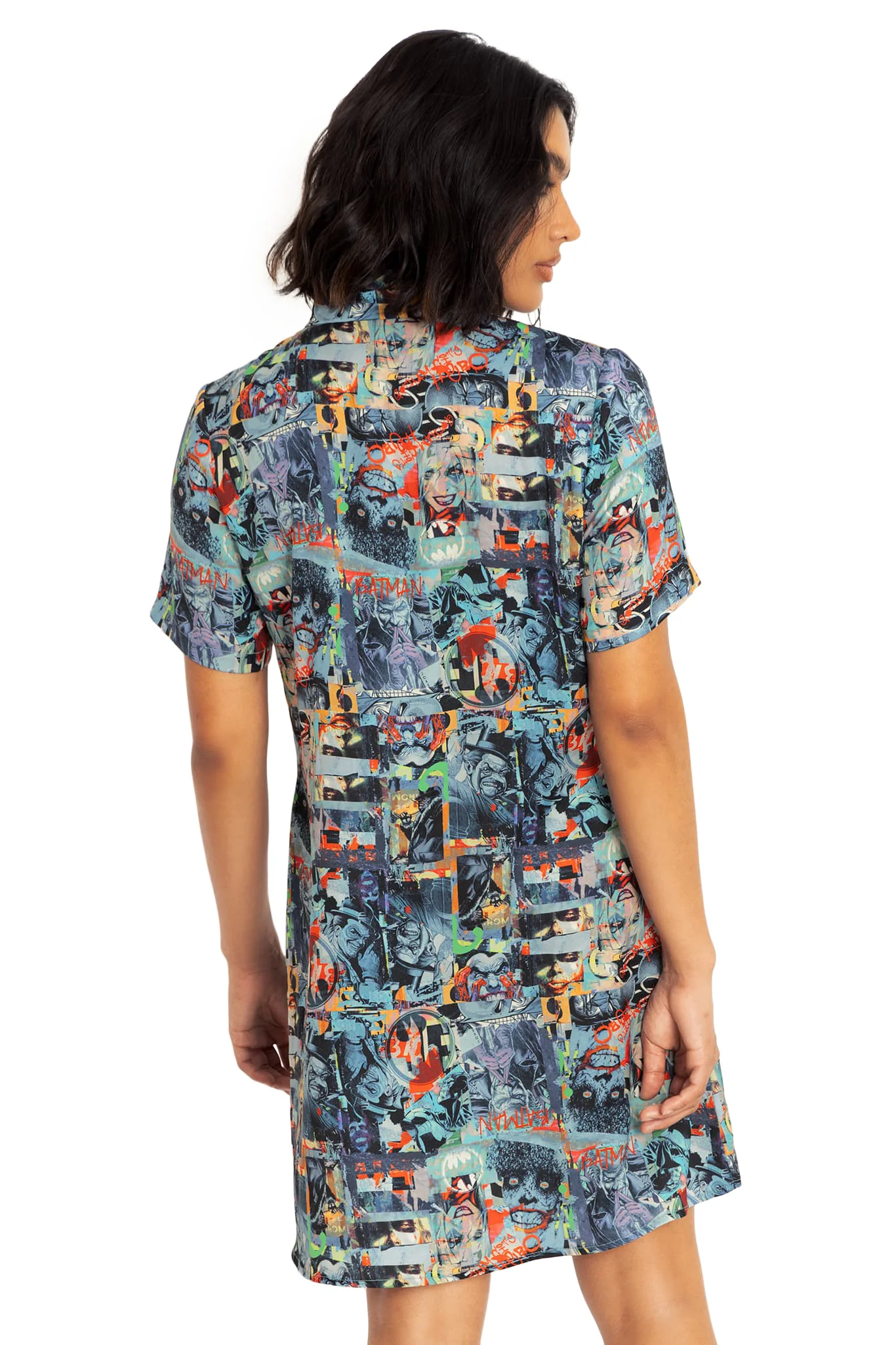 Gotham Villains Button Up Shirt Dress - Image 2