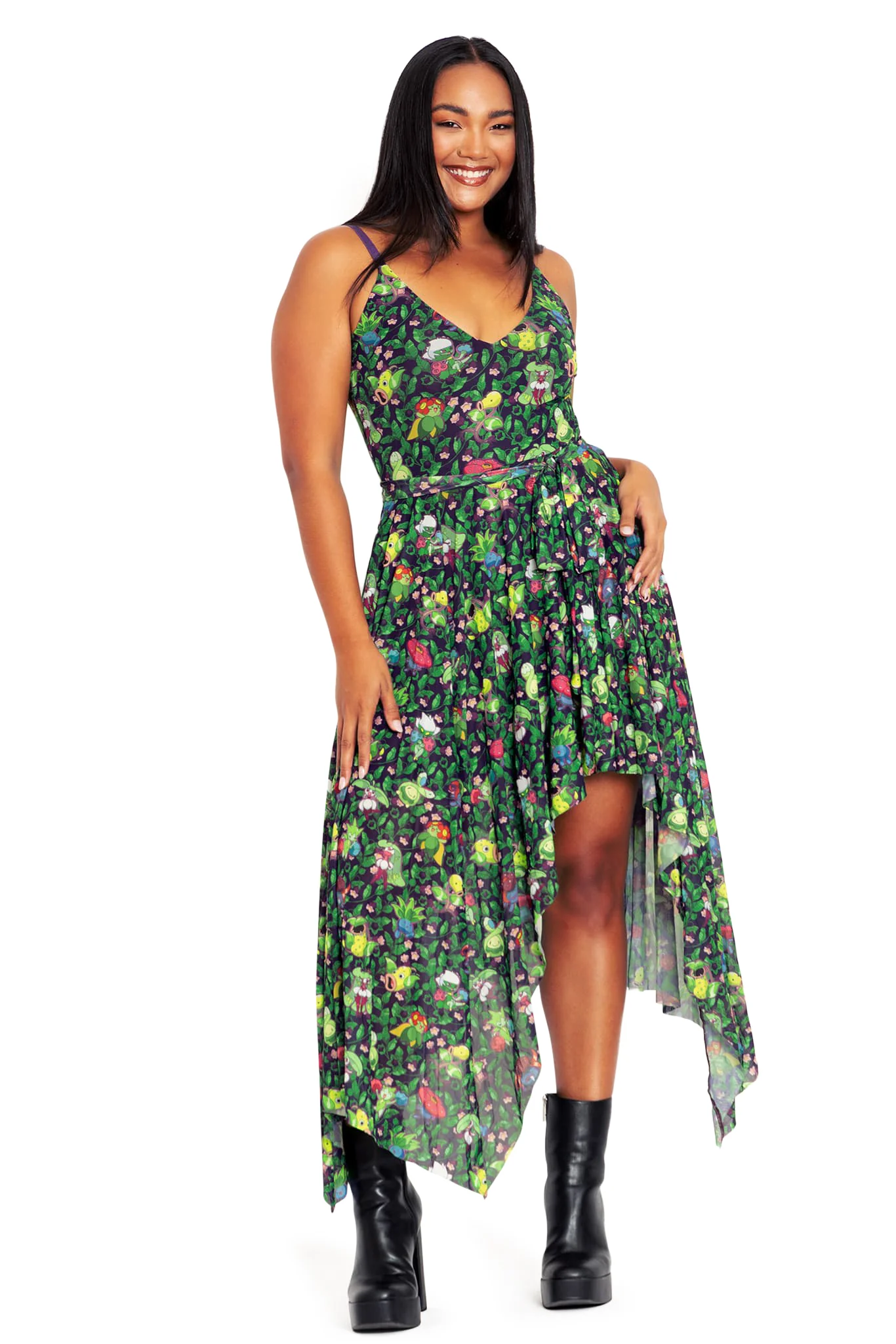 Grass-type Garden Dance Choreographer Dress
