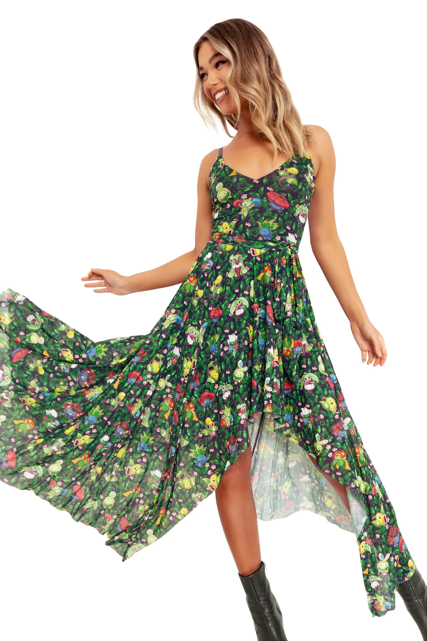 Grass-type Garden Dance Choreographer Dress - Image 6