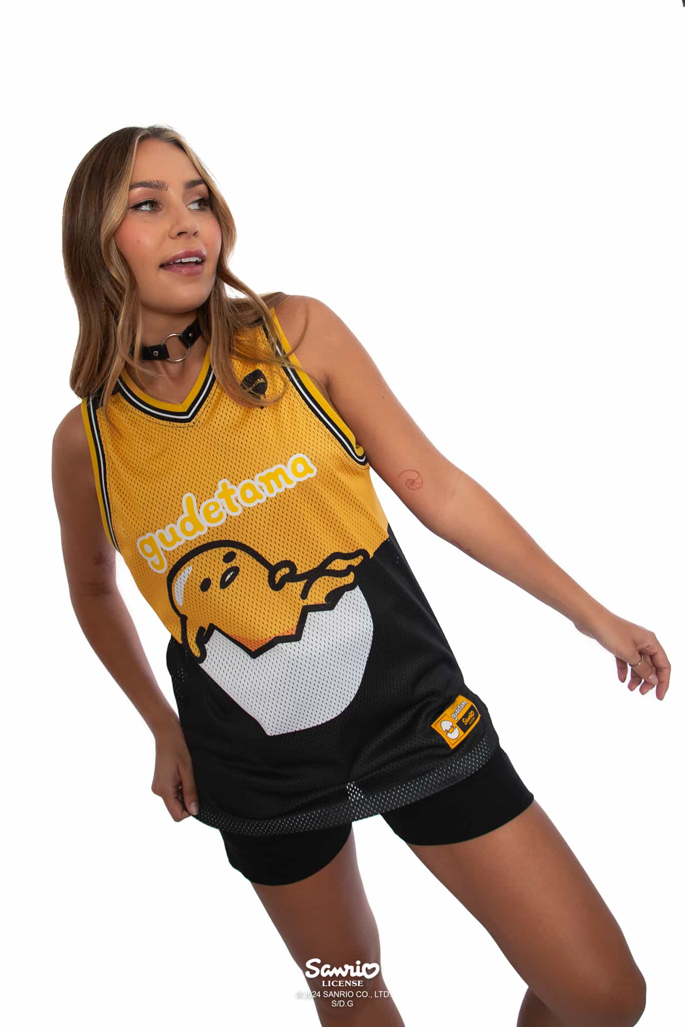 Gudetama And Chill Basketball Tank - Image 8