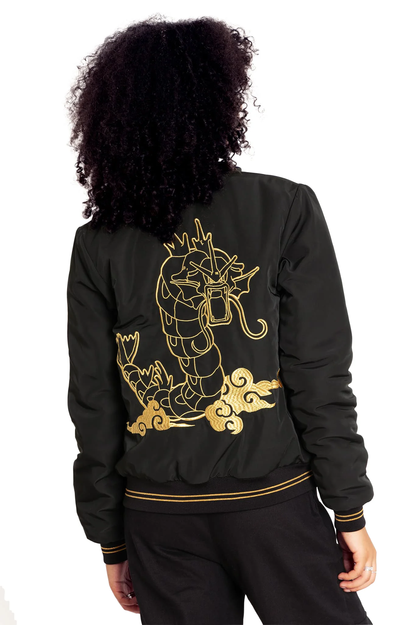 Gyarados Gold Bomber Jacket - Image 3