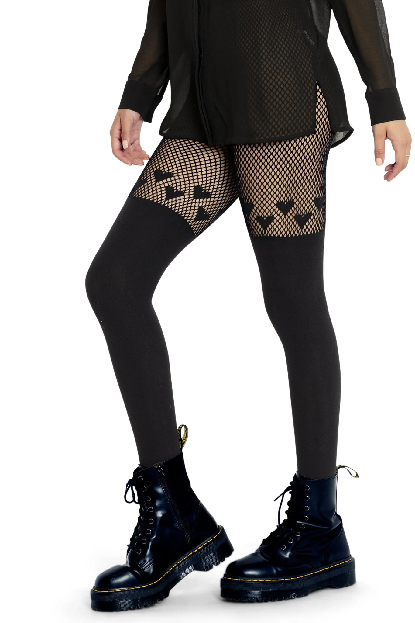 Hearts Suspender Hosiery - Image 4