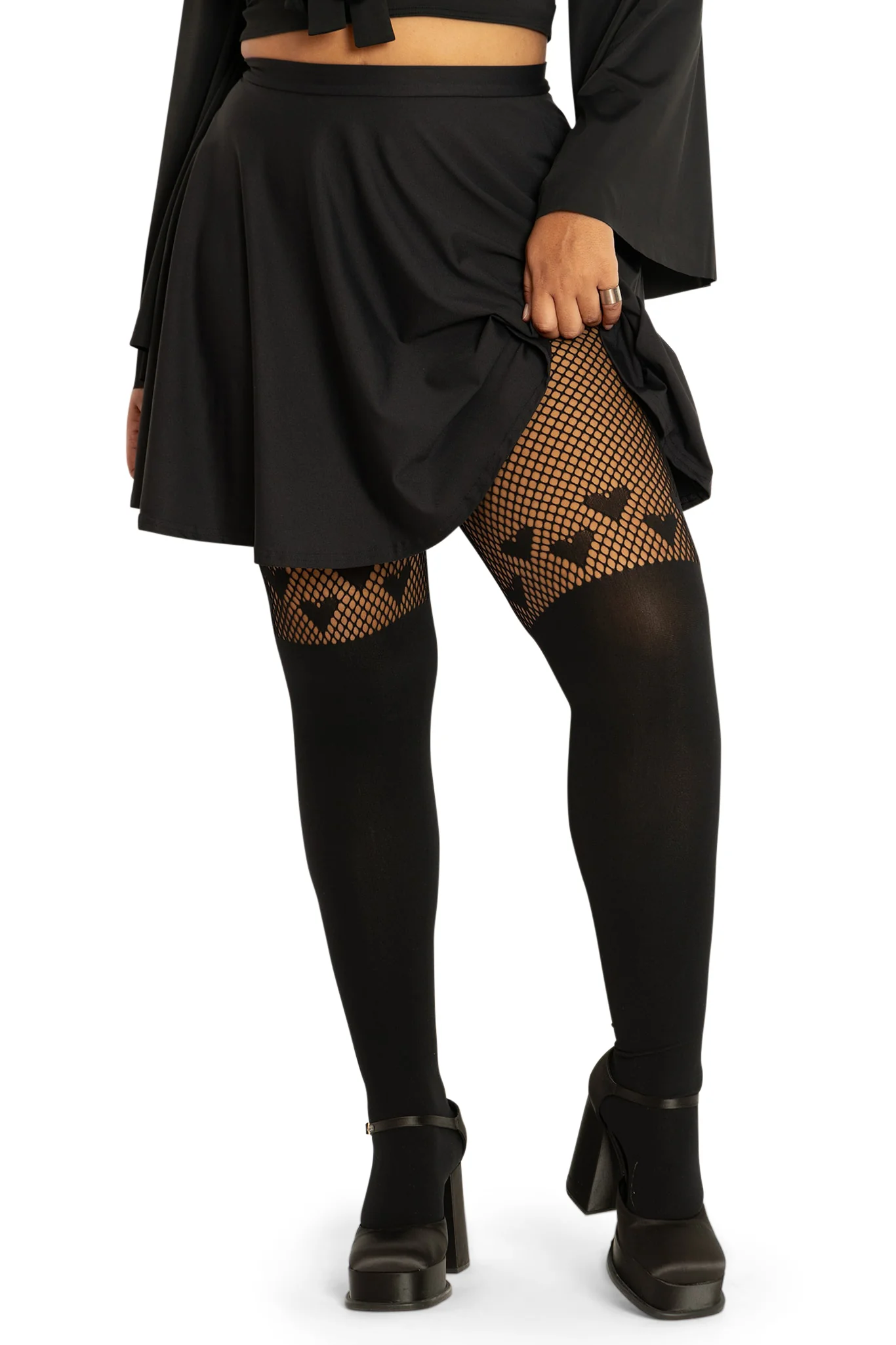 Hearts Suspender Hosiery - Image 6