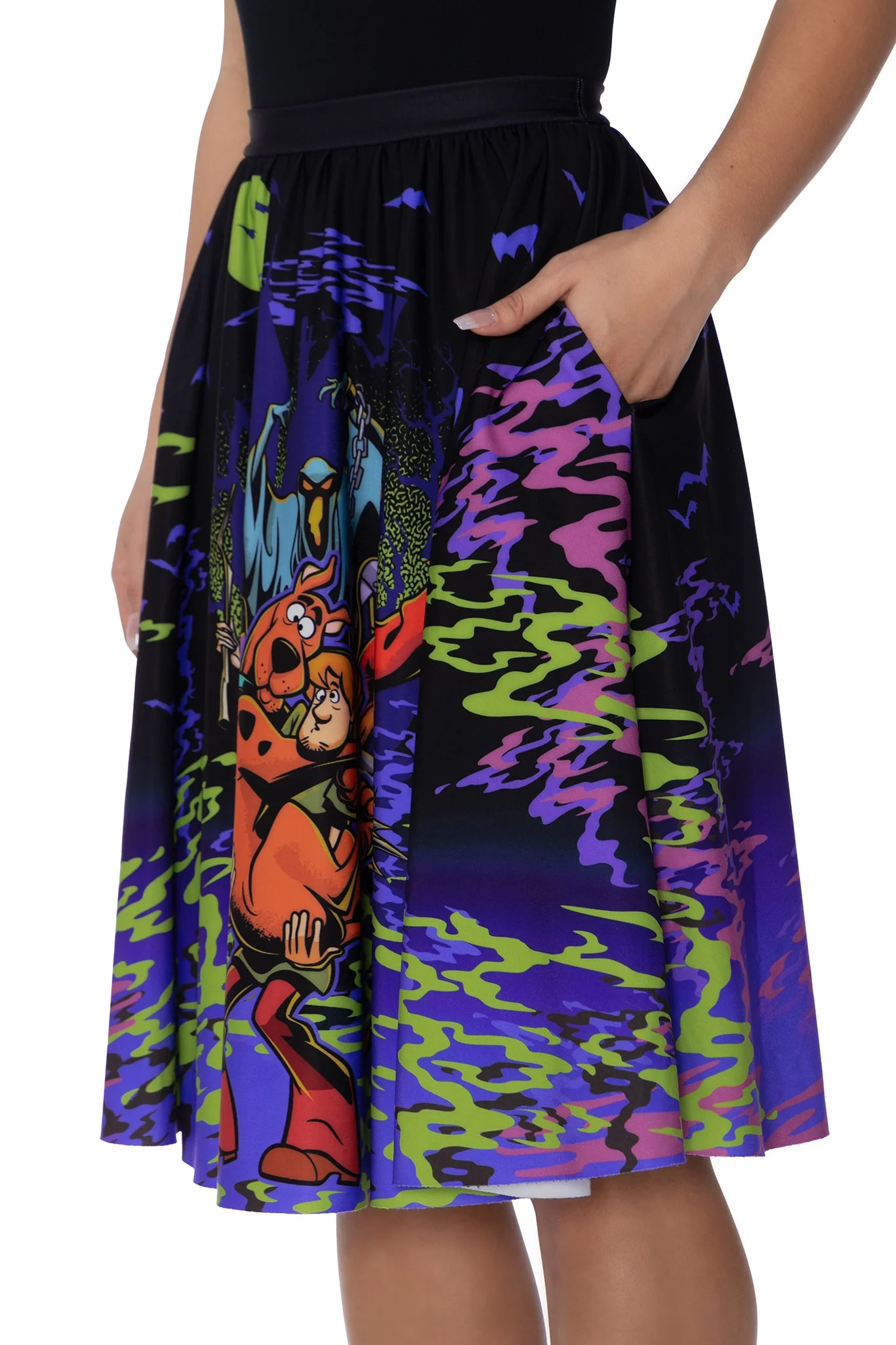 Heebie Jeebiesville Pocket Midi Skirt - Image 3