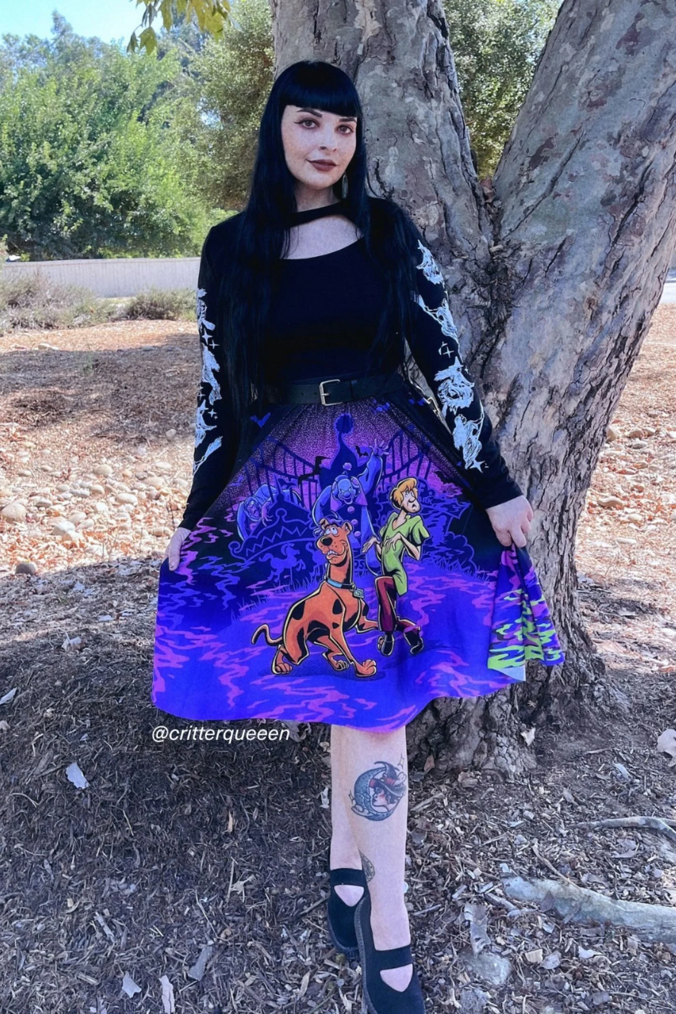 Heebie Jeebiesville Pocket Midi Skirt - Image 4