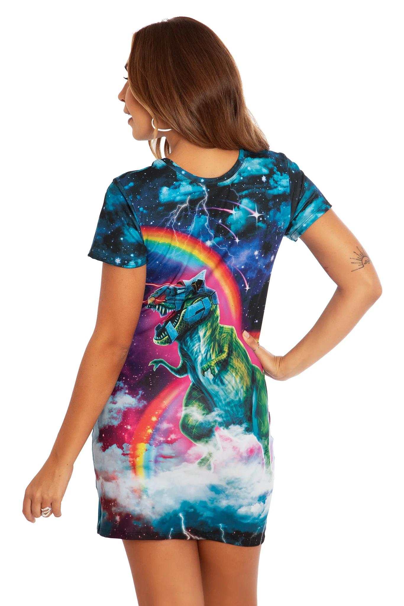 Hell Yeah Reversible Tee Dress - Image 2