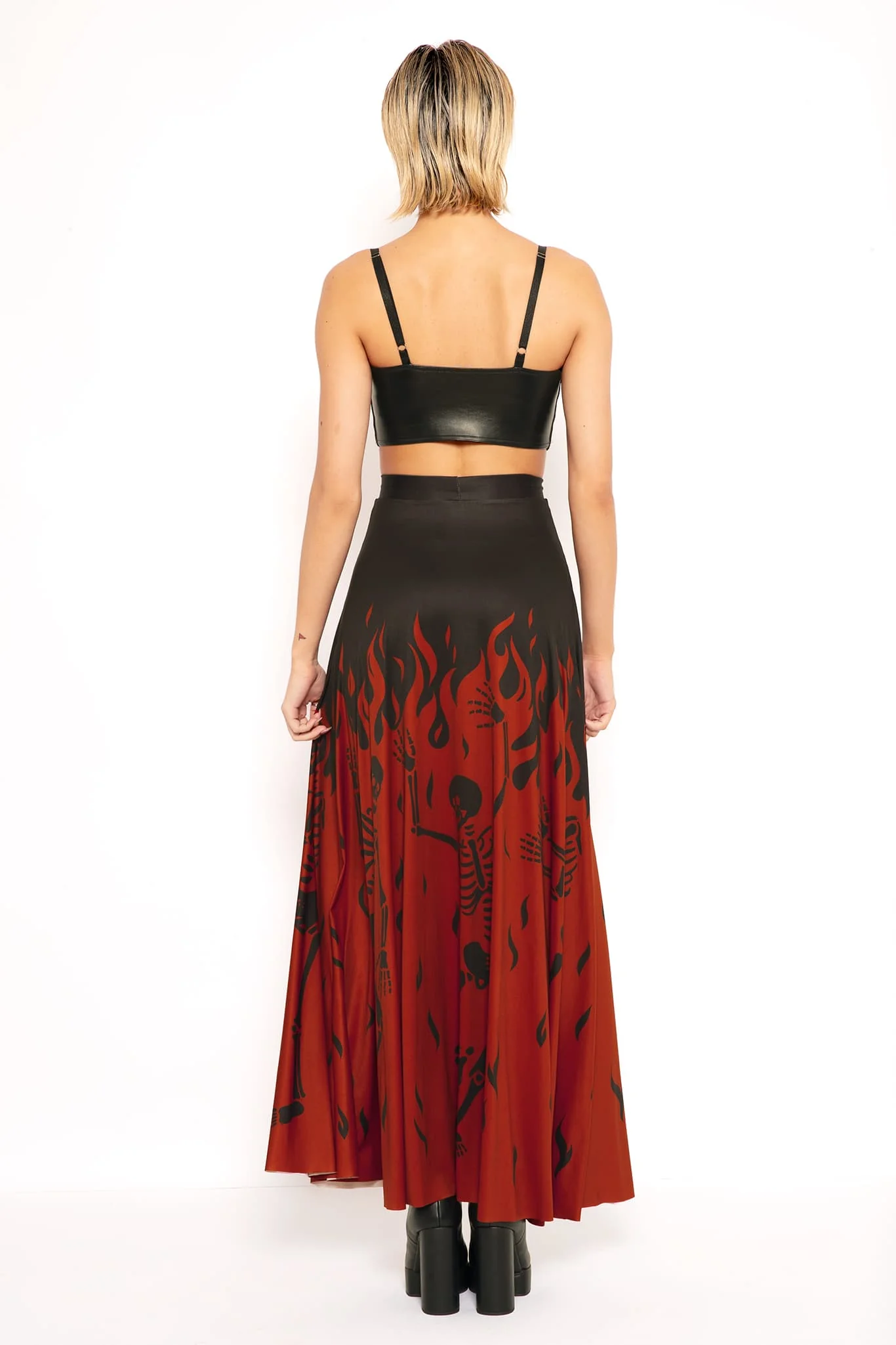 Hellfire Maxi Skirt - Image 3