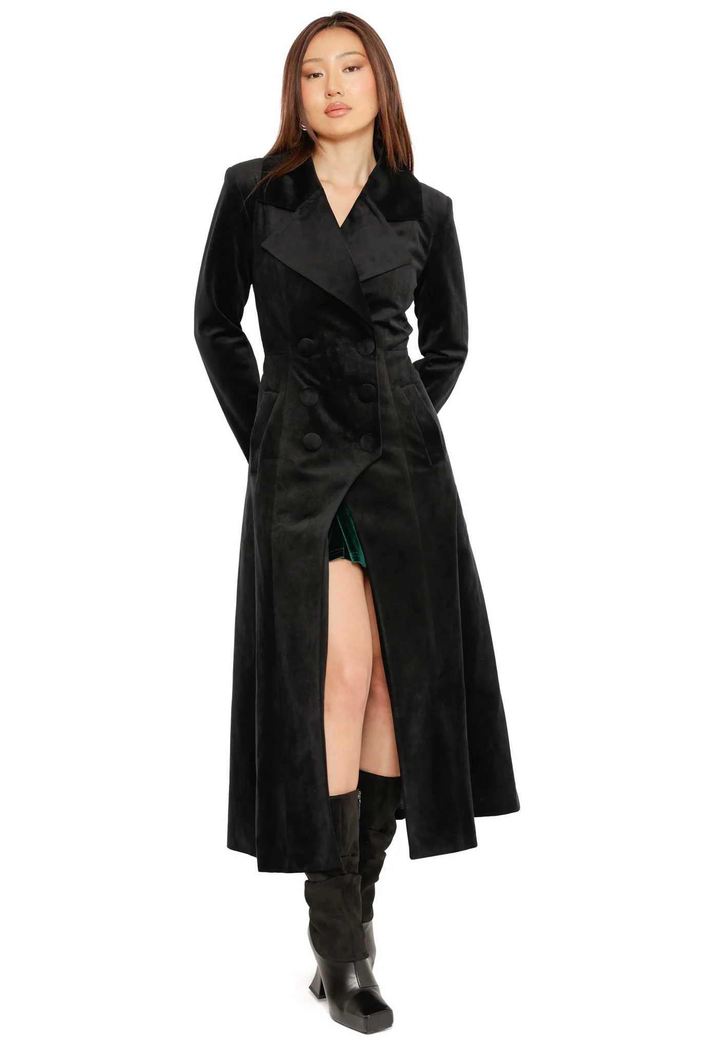 Hexed Trench Coat - Image 4