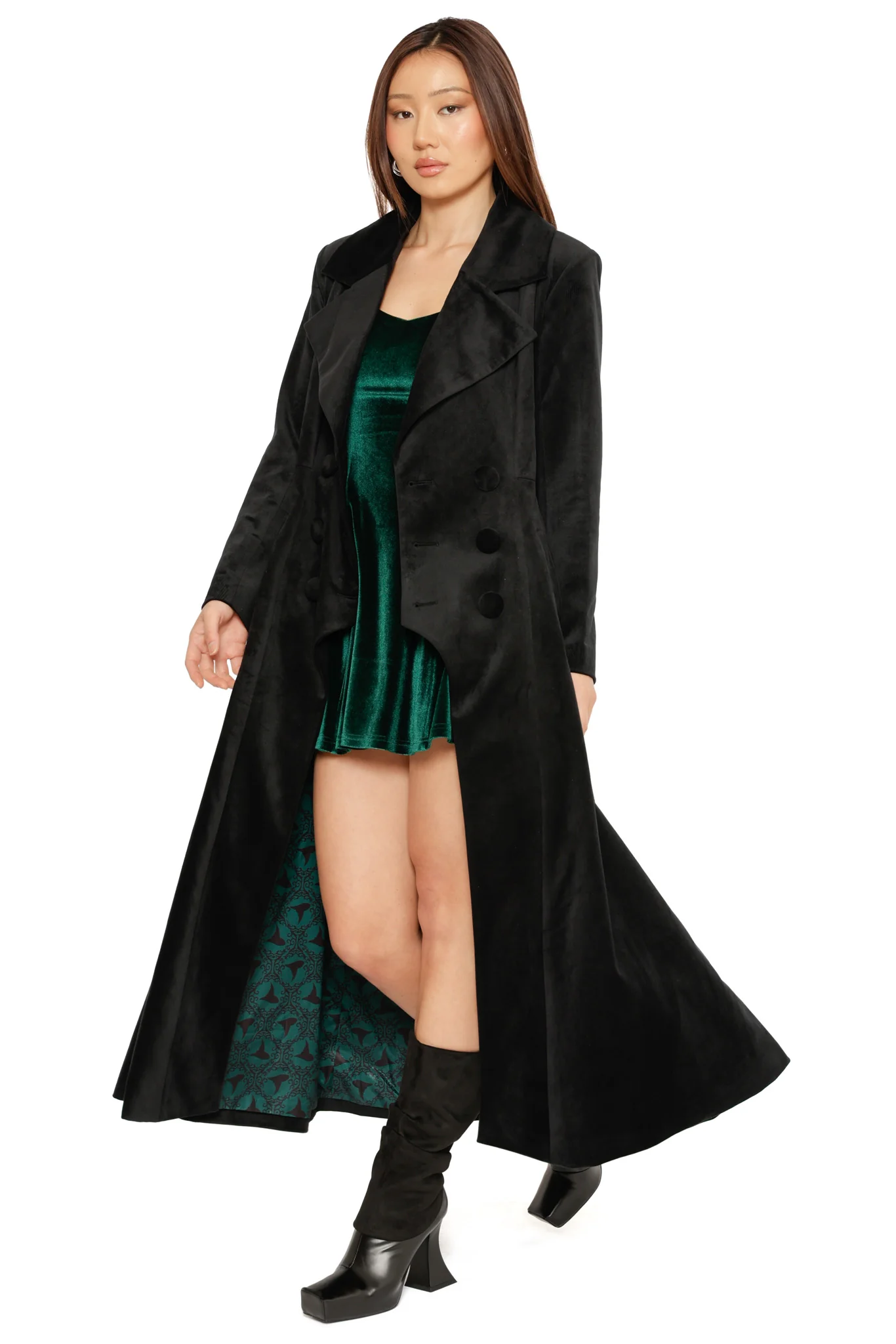 Hexed Trench Coat - Image 5