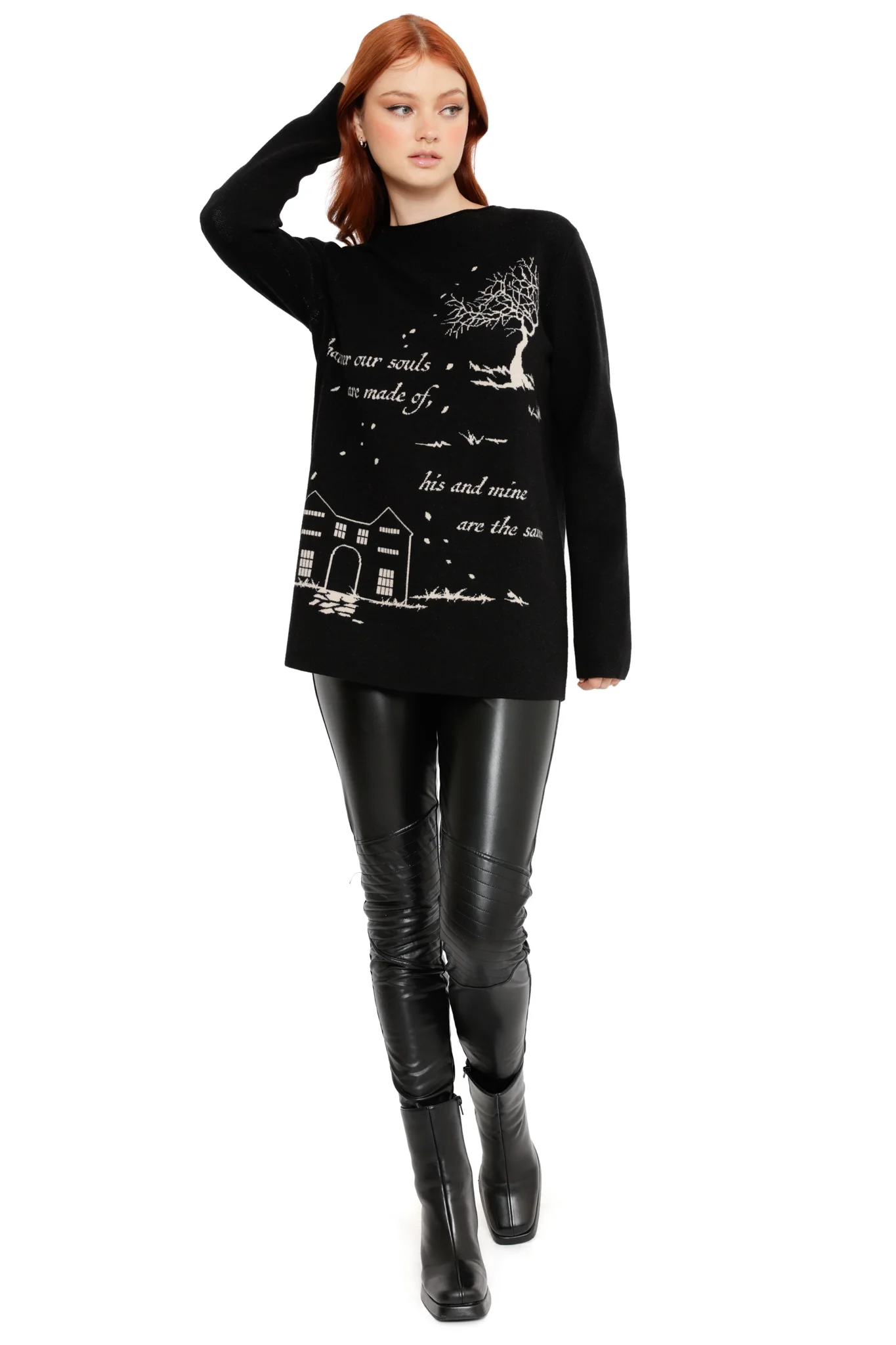 His and Mine High Neck Sweater - Image 2