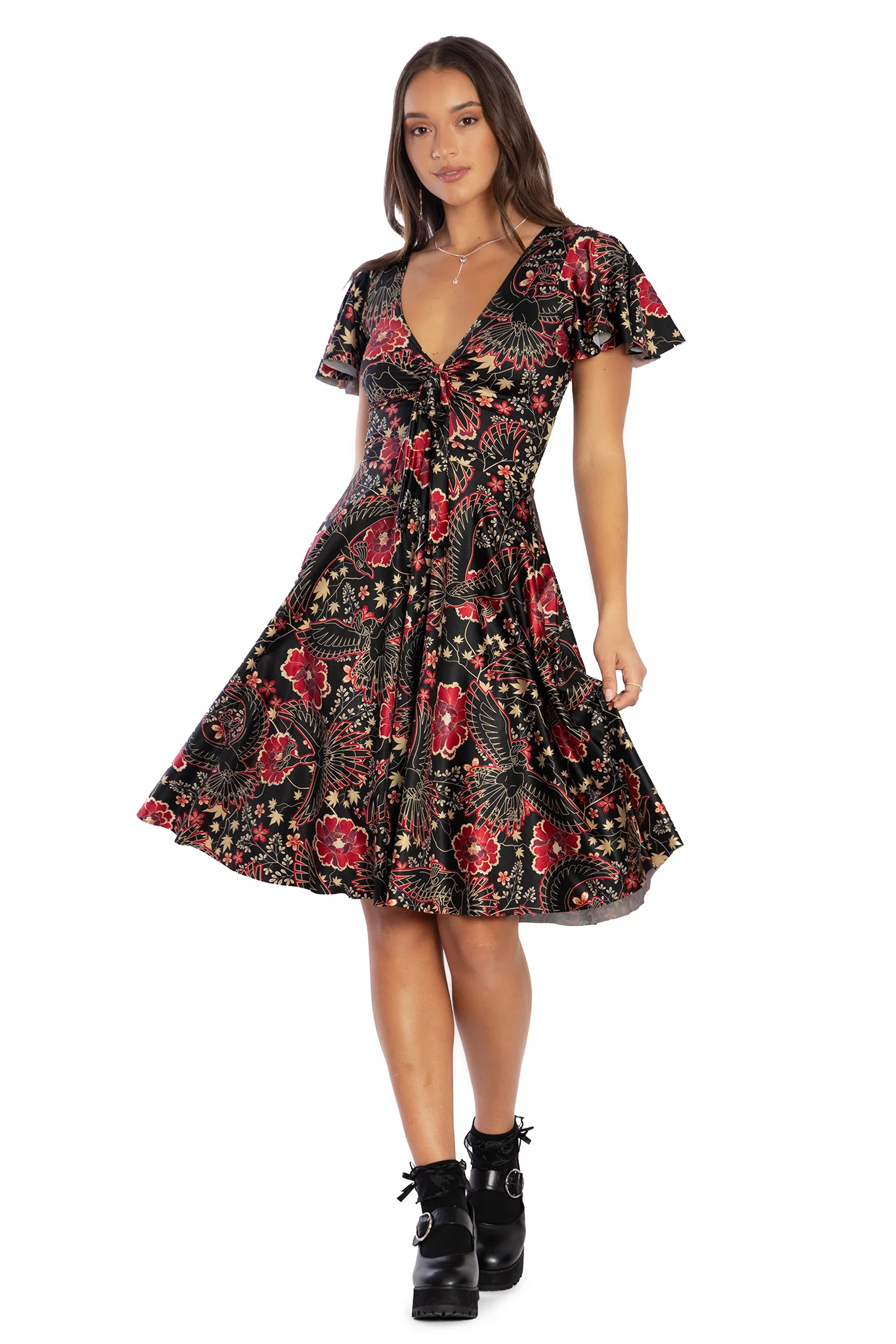 Ho-Oh Wallpaper Rio Midi Dress - Image 7