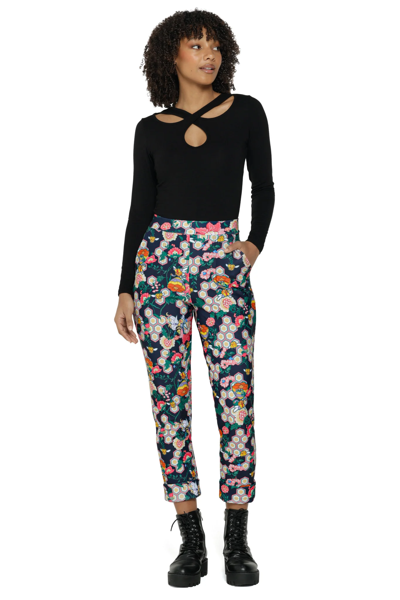 Honey, Honey Relaxed Cuffed Pants - Image 2